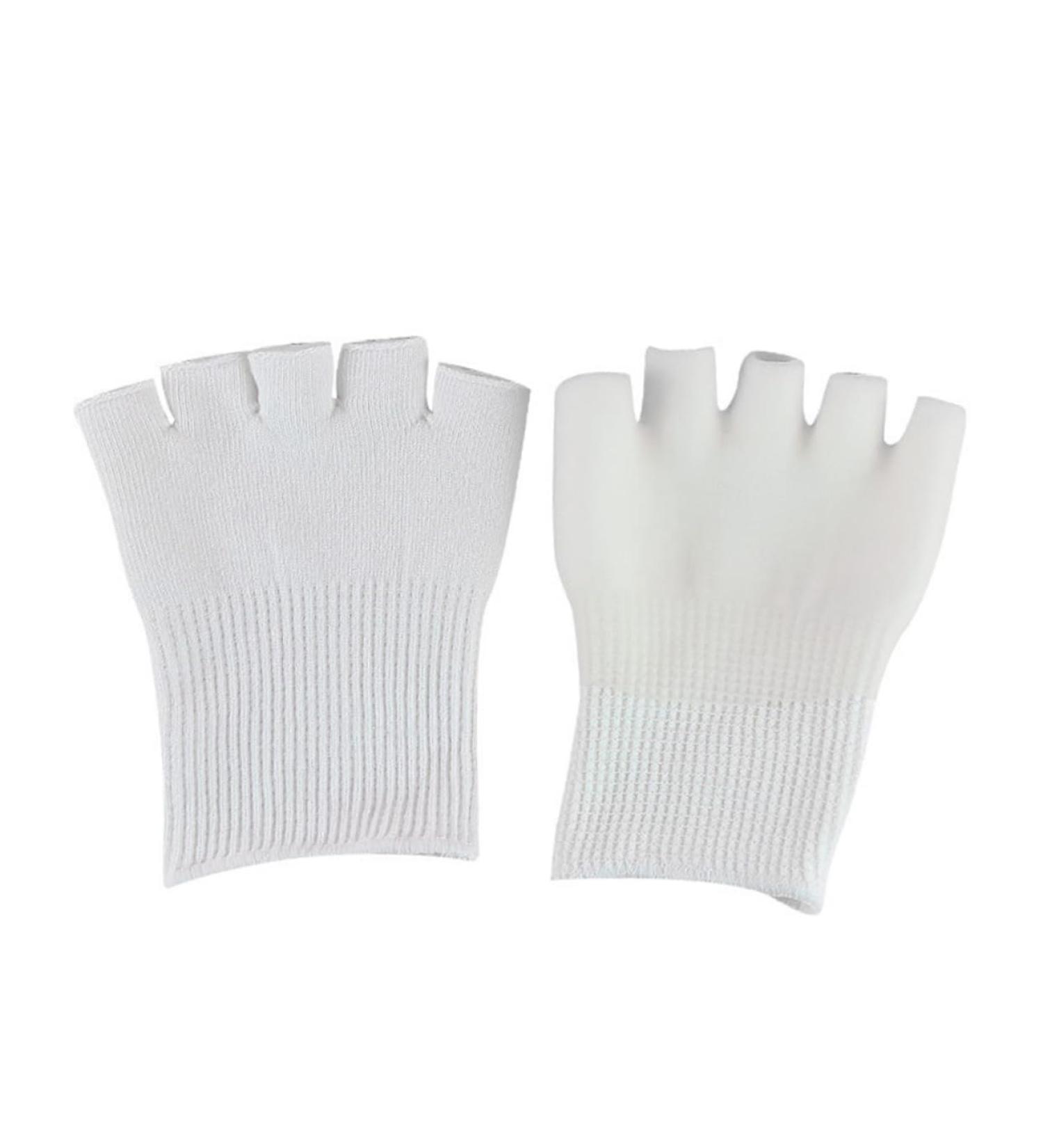 Gogogmee 1 Pair Foot Care Supplies Five Finger Socks Dry Cracked Heels Socks Five Toe Gel Socks Open Toe Socks Gel Feet Sock Foot Spa Socks Foot Moisturizing Socks Cracked Foot Socks White - Buy Online on GoSupps.com