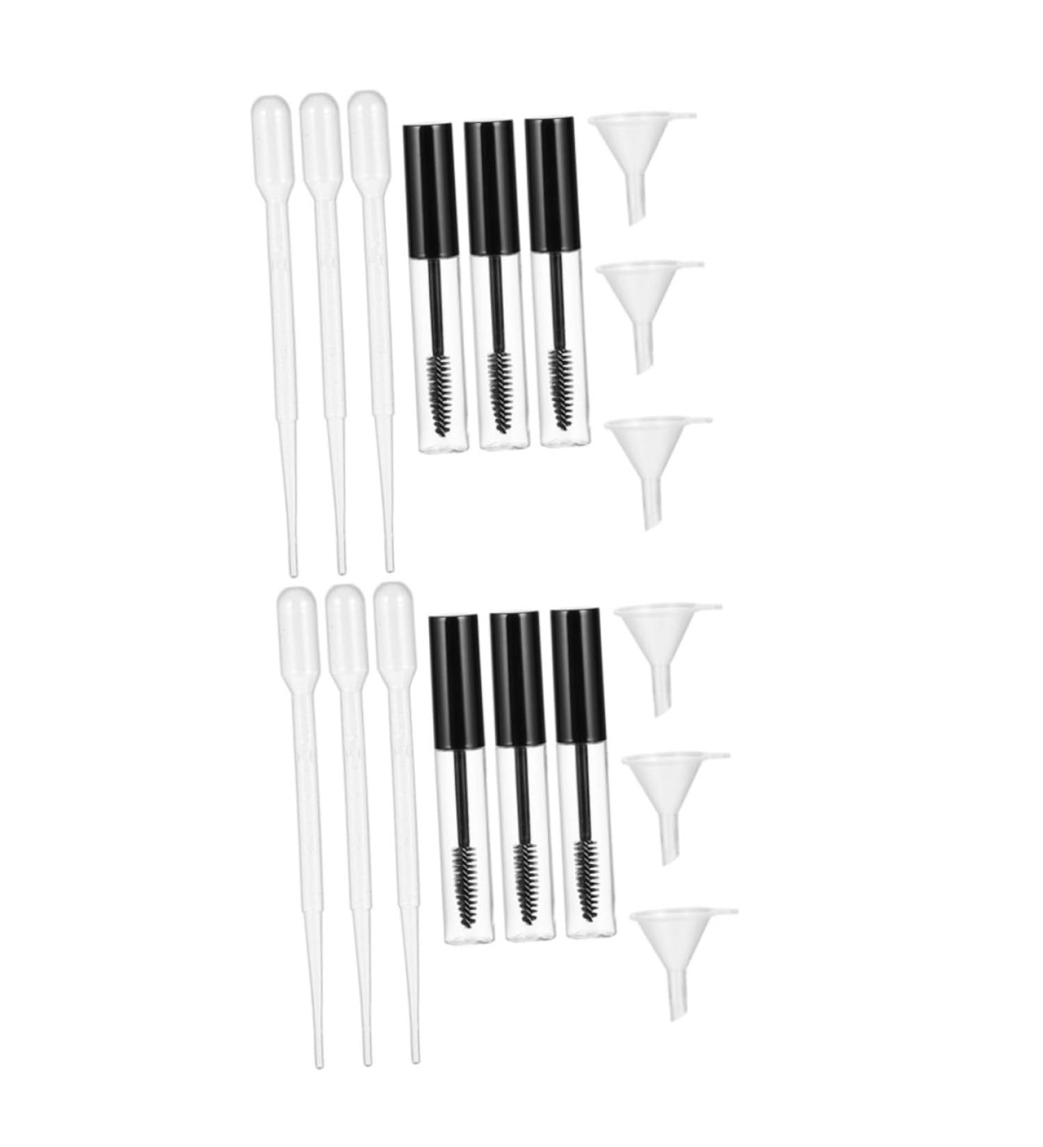Healeved 6 Sets Mascara Tube Lash Applicator Bottle Clear Mascara for Eyelashes Eyelash Wand Tube Plastic - Buy Online on GoSupps.com