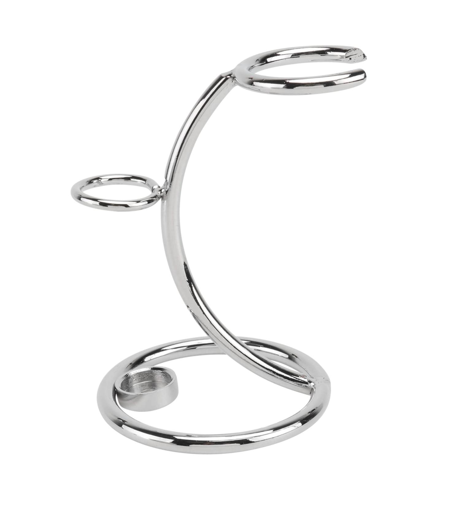 Ipetboom Shaving Brush Storage Rack | Metal Shaving Tools Organizer for Beard & Hair Brushes | Durable Razor Stand & Holder - Buy Online on GoSupps.com