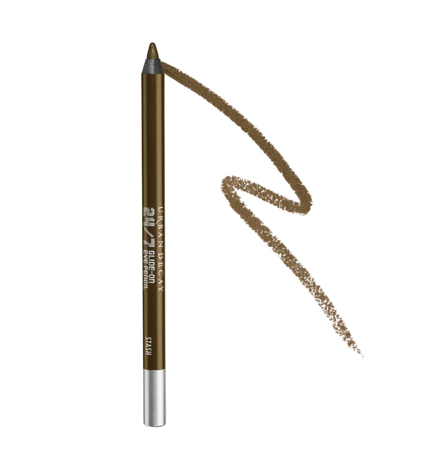 Urban Decay 24/7 Glide-On Waterproof Eyeliner Pencil - Smudge-Proof, Long-Lasting & Ultra-Creamy - Dark Golden Green - Buy Online on GoSupps.com