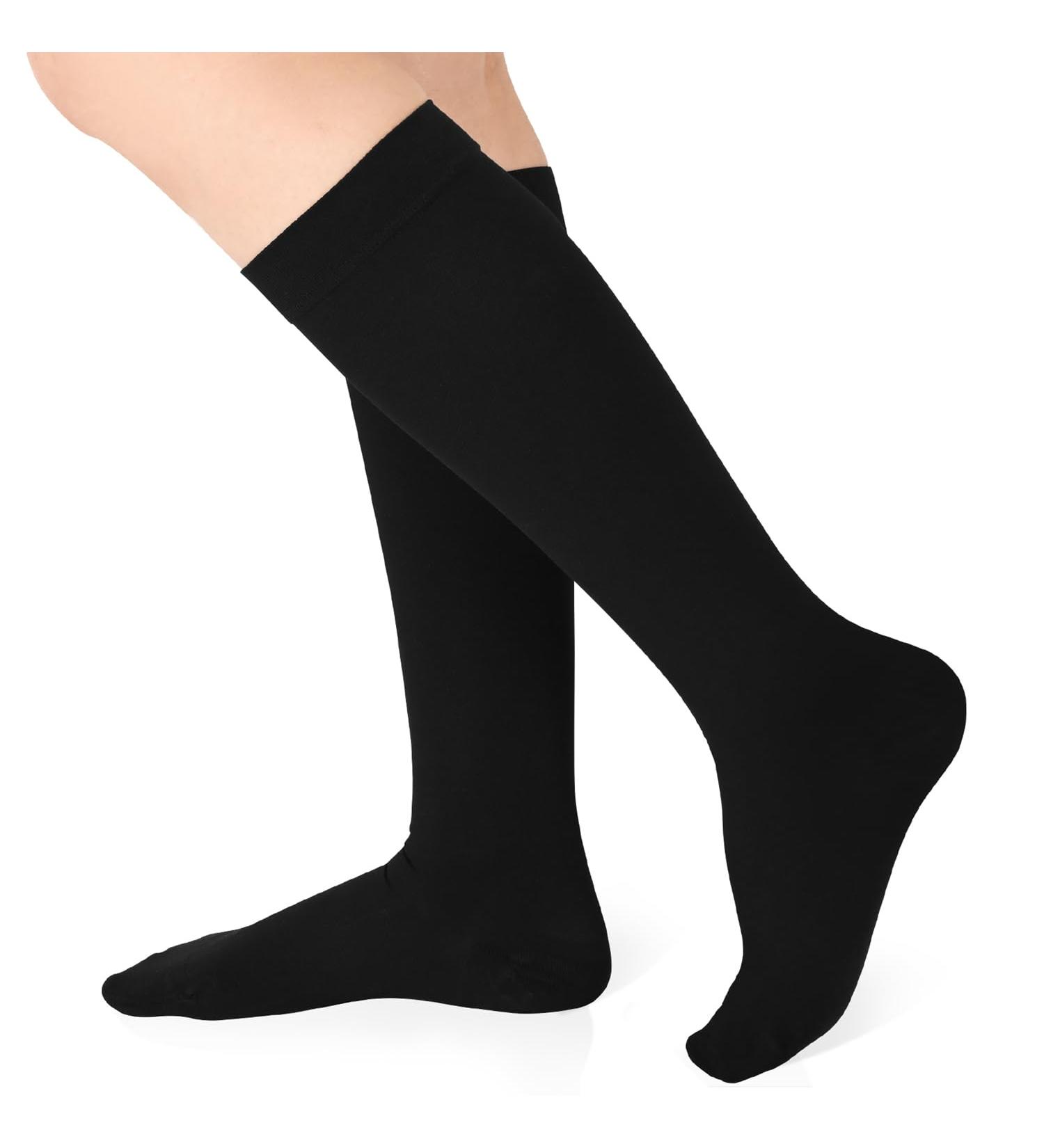 Evolyline Medical Compression Stockings 20-30 mmHg for Men & Women | Closed Toe Support Socks for Varicose Veins & Edema | Thrombosis Relief - Buy Online on GoSupps.com