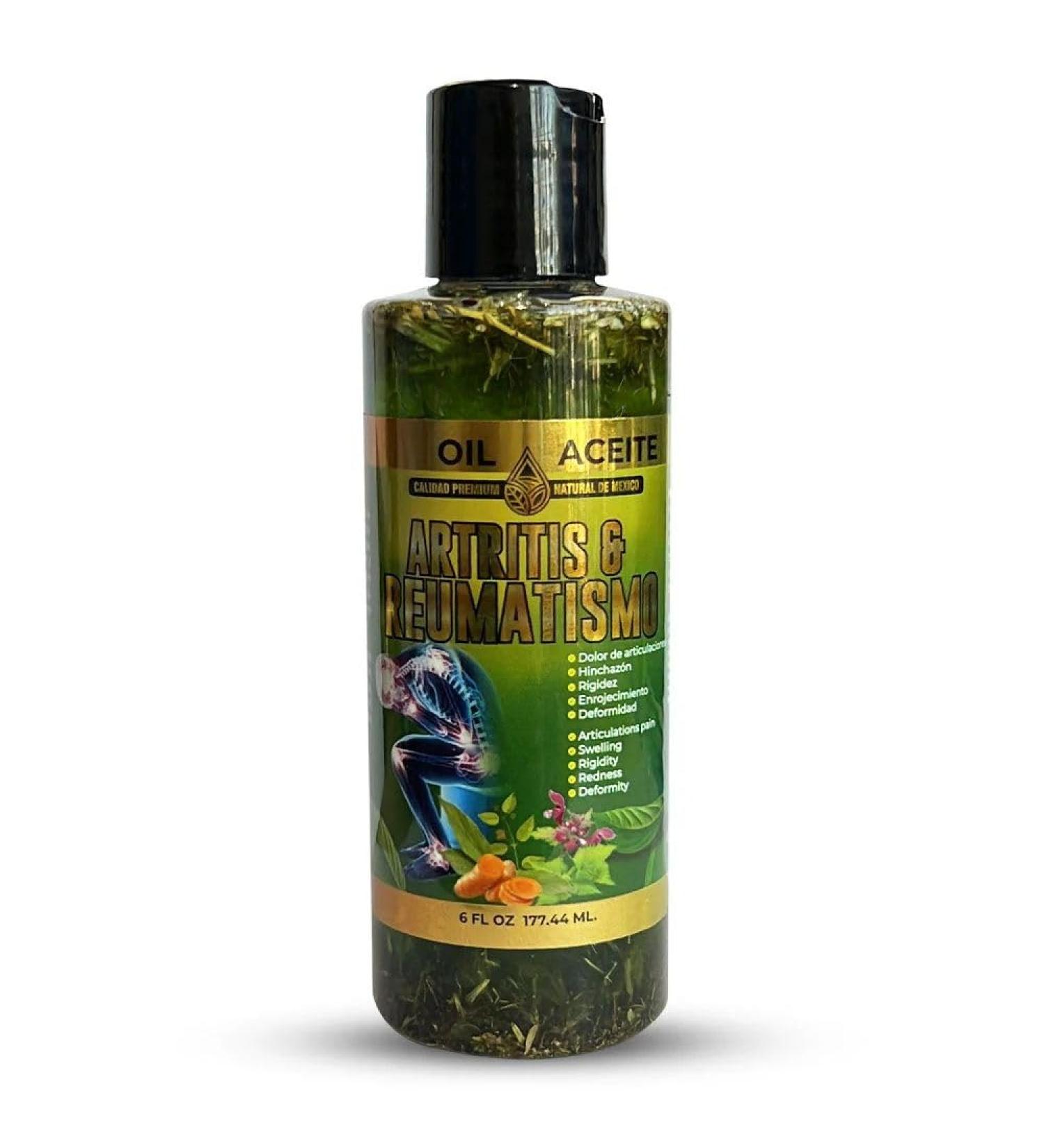 Aceite Artritis y Reumatismo Rheumatoid Arthritis Oil 6 Oz.