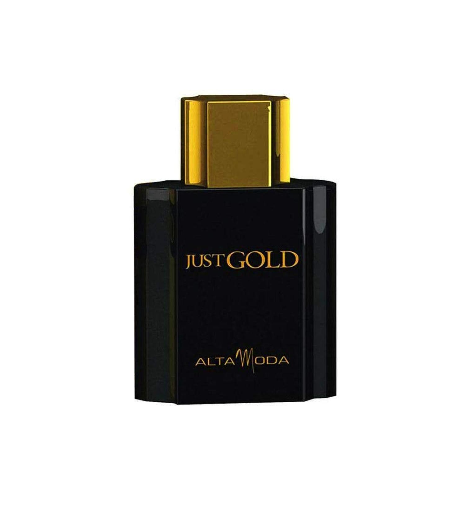 JUST GOLD POUR HOMME BY ALTA MODA COLOGNE FOR MEN 3.3 OZ / 100 ML EAU DE TOILETTE SPRAY