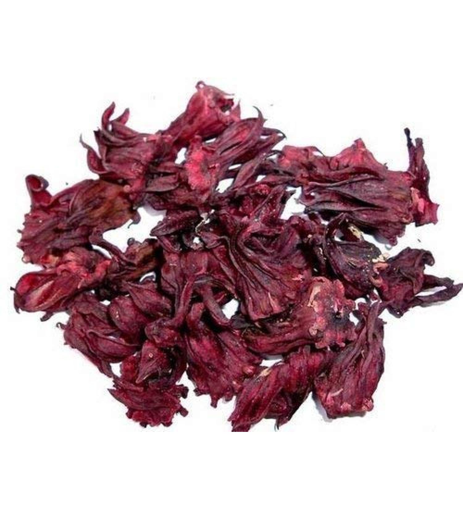 NATURE GREEN Dry hibiscus flower pink sinensis roselle 100 grams