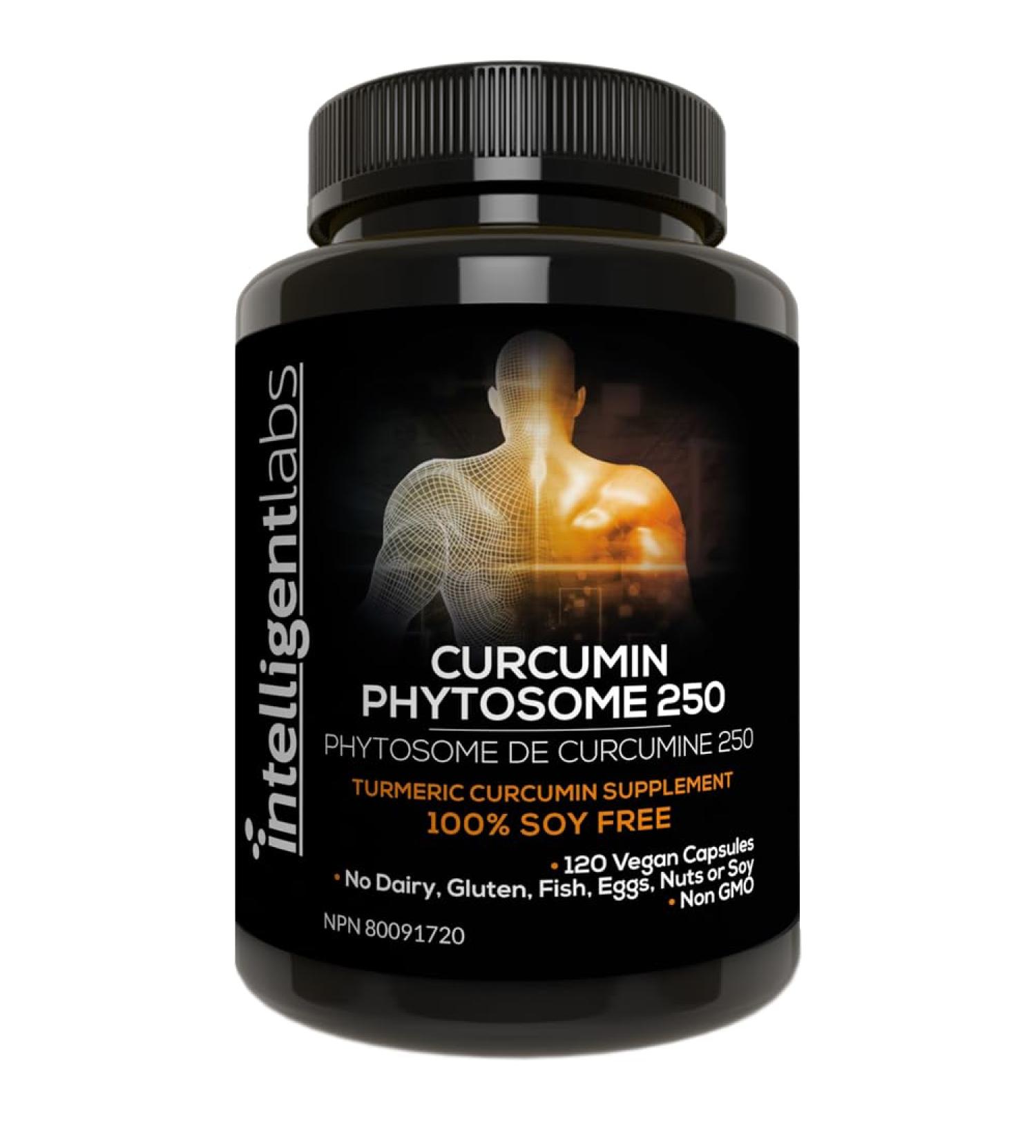 Intelligent Labs Meriva Curcumin Phytosome - 2900% Better Absorbed, 100% Soy Free - 120 Capsules - Buy Online on GoSupps.com