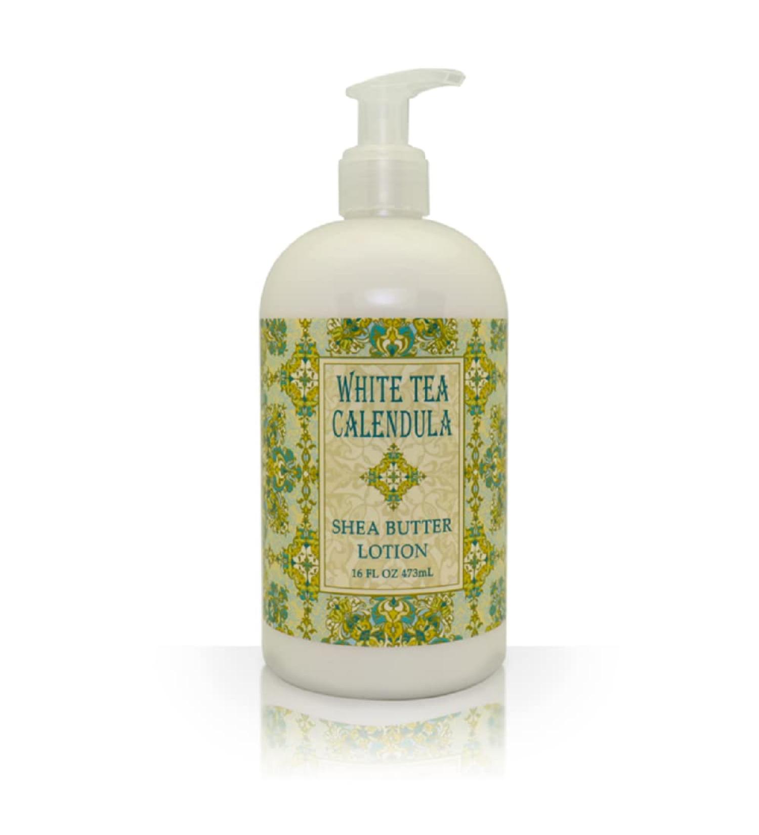 Greenwich Bay Trading Company 16 fl oz Shea Butter Lotion (Botanical Collection White Tea Calendula)