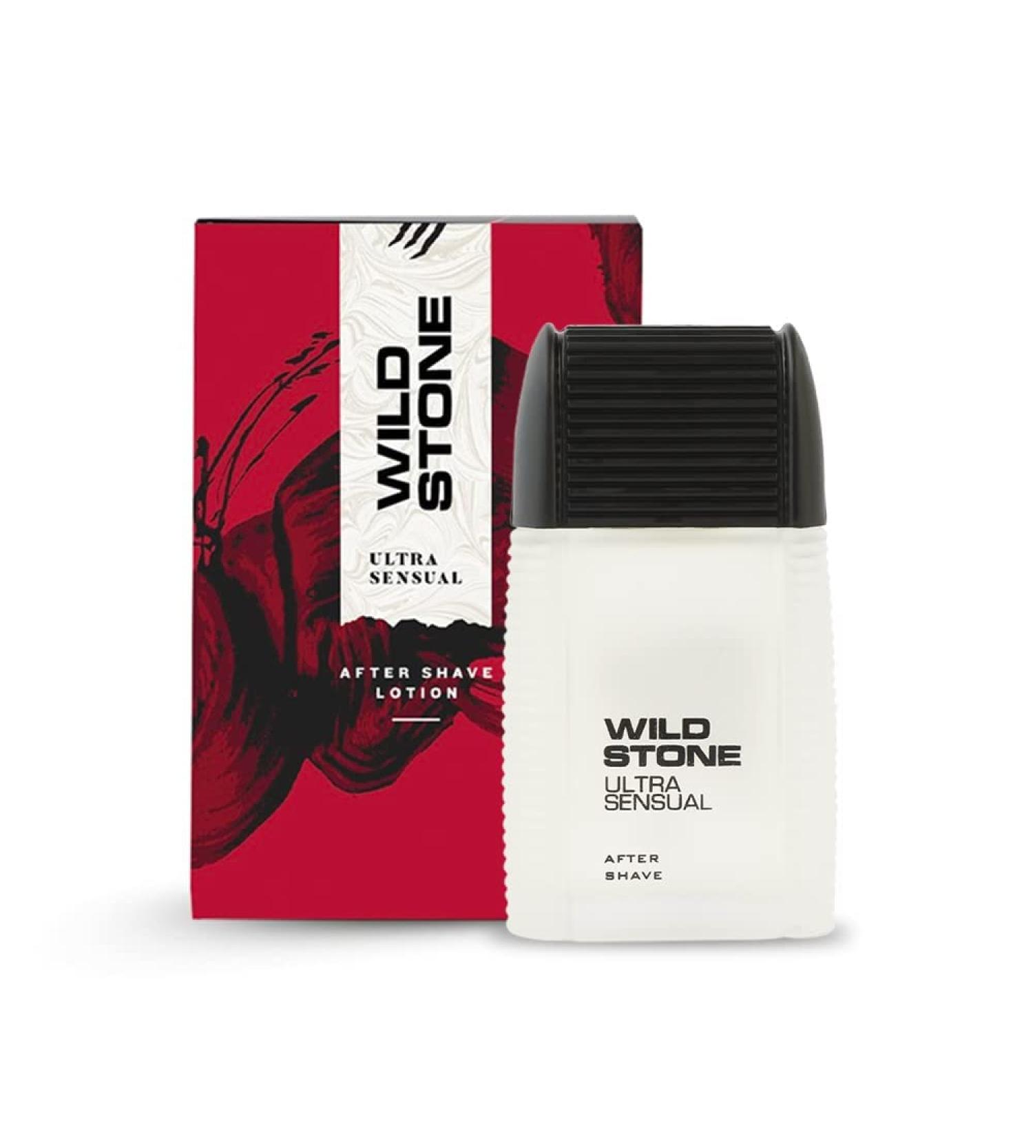Wild Stone Ultra Sensual After Shave Lotion for Men - 100ml | Refresh & Soothe | International Shipping Available - Buy Online on GoSupps.com