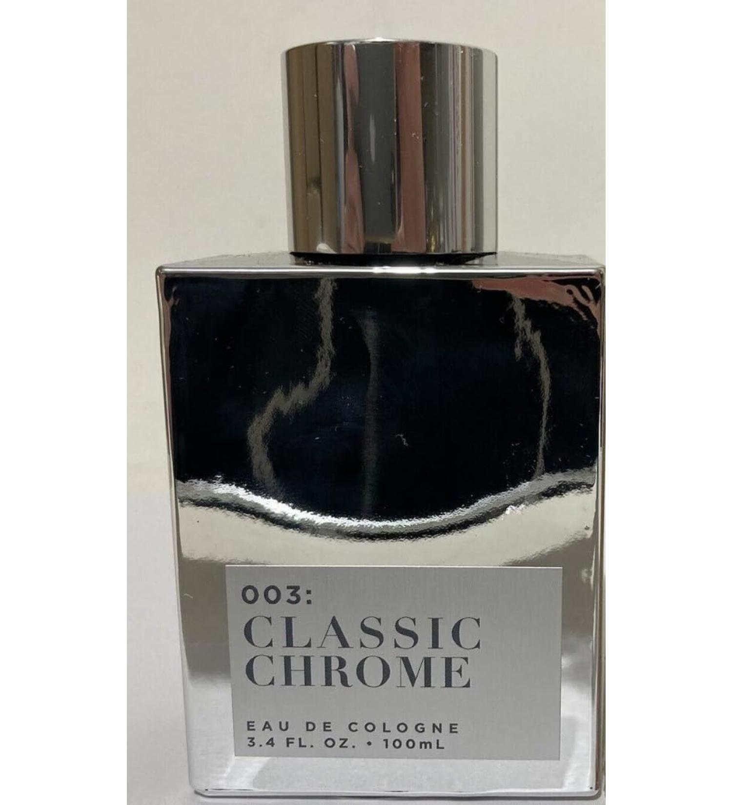 Tru Fragrance 003: Classic Chrome Eau de Cologne Spray 3.4 oz