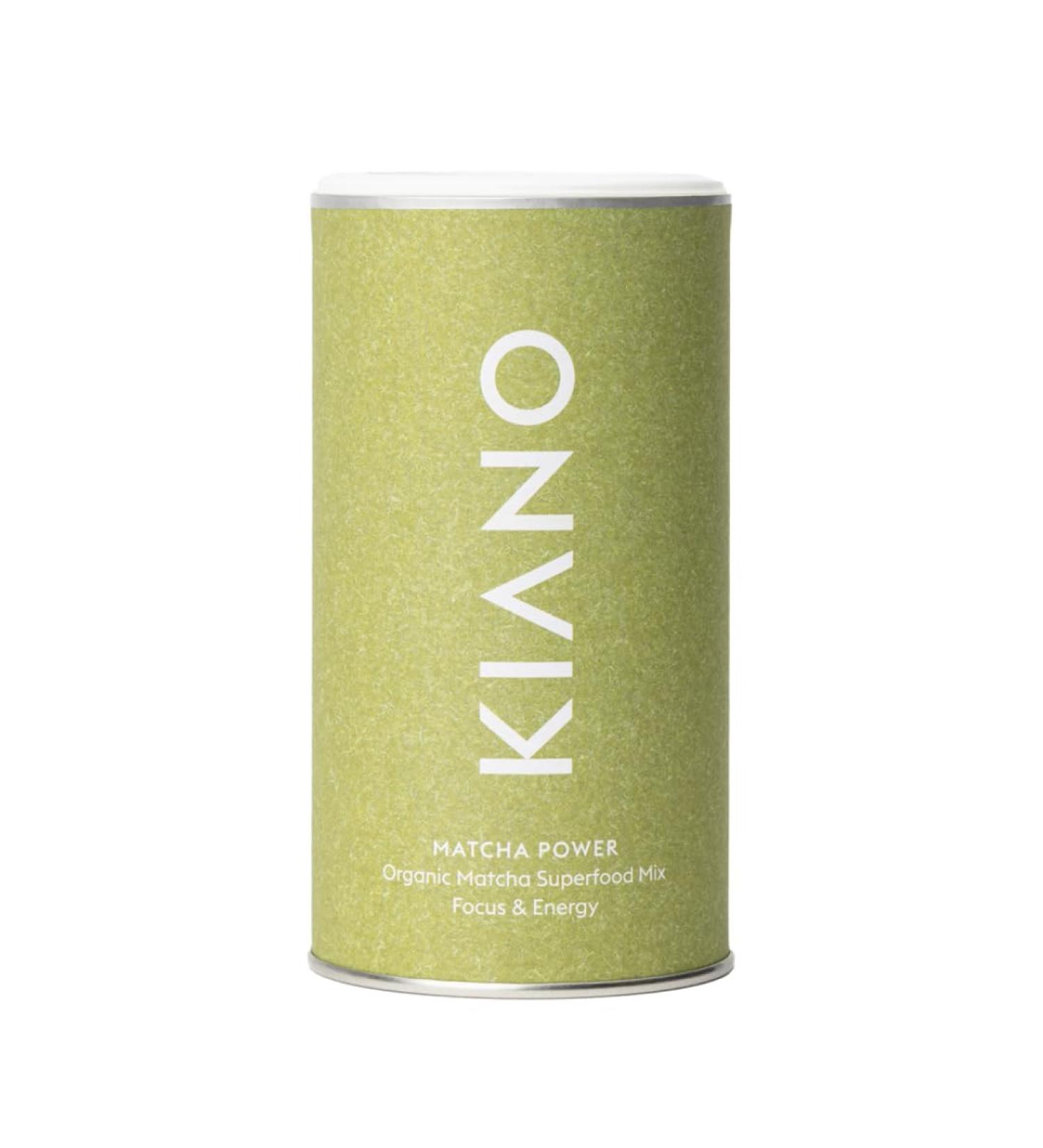 Buy Kiano Bio Matcha Powder - Premium Japanese Matcha Latte with Ginger Cinnamon & Date Powder | Superfood Mix 200g - Buy Online on GoSupps.com