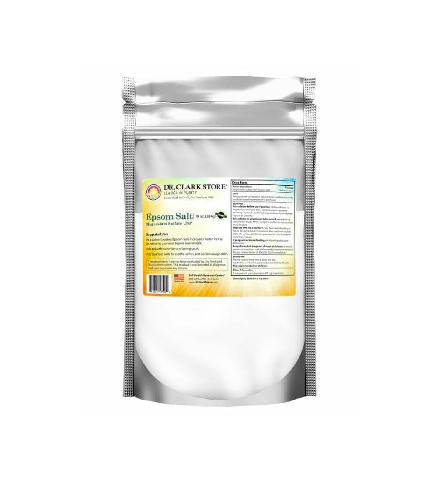 Buy Premium Epsom Salt 10 oz - Soothing Relief for Body & Mind | Fast International Shipping - Buy Online on GoSupps.com