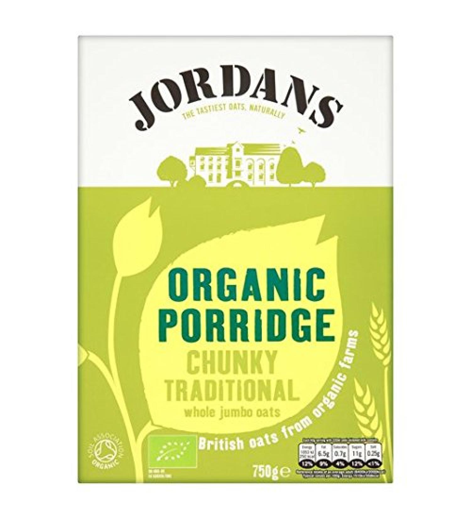 Jordans Bouillie bio d'avoine 750 g
