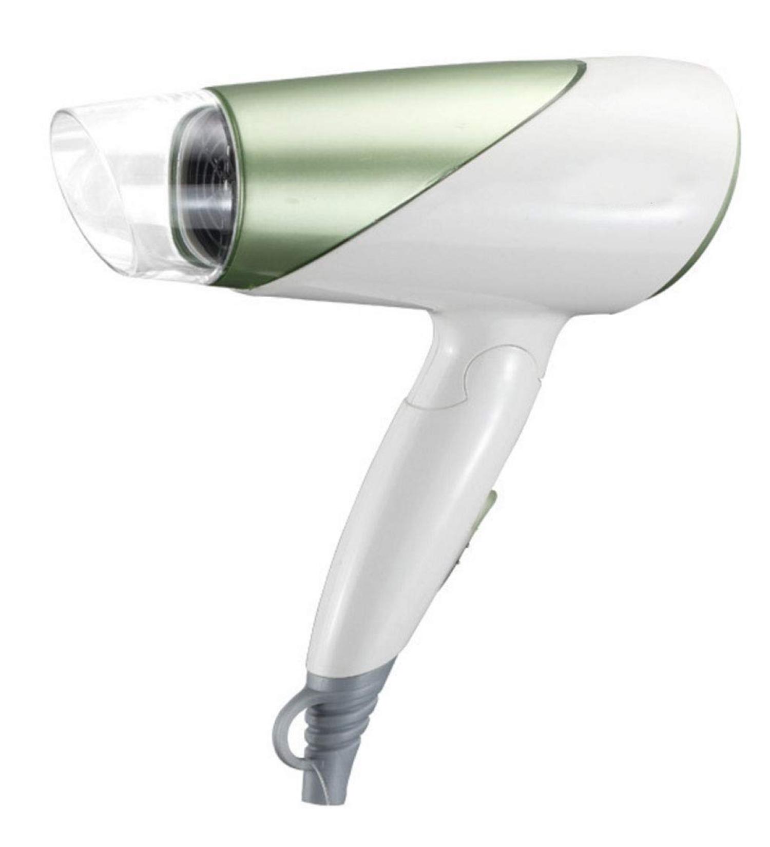 ADITAM 2000W Portable Folding Hair Dryer Radiation Free Ionic Infrared Low Noise Compact Blow Dryer Best Green Pink/Green Double The Comfort - Buy Online on GoSupps.com
