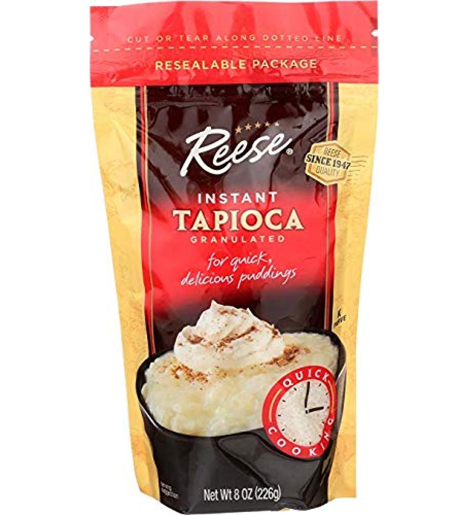 Reese Granulated Instant Tapioca 8 oz 1 pack