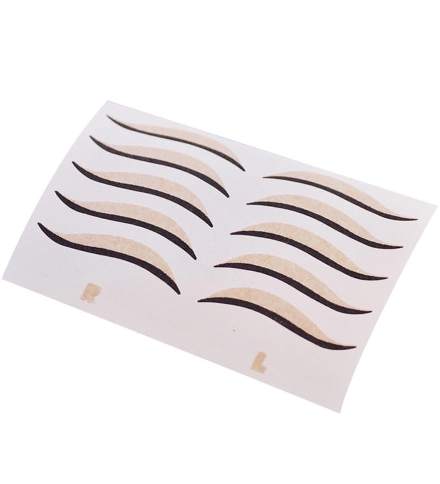Adhesive Invisible Eyelid Tape Single Sided Natural Eyeliner Strips 50 Sheets Breathable Sticker - Buy Online on GoSupps.com