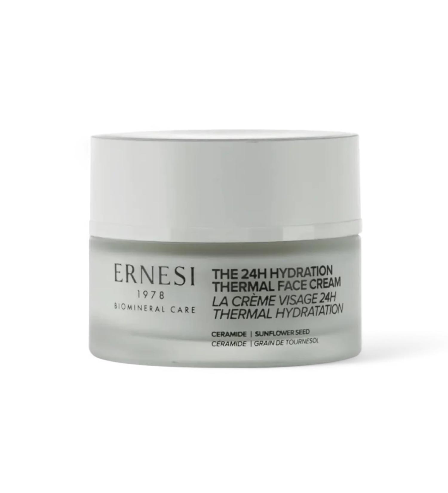 ERNESI THE THERMAL SPRING 24H Moisturizing Face and Neck Cream with Thermal Water 50ml
