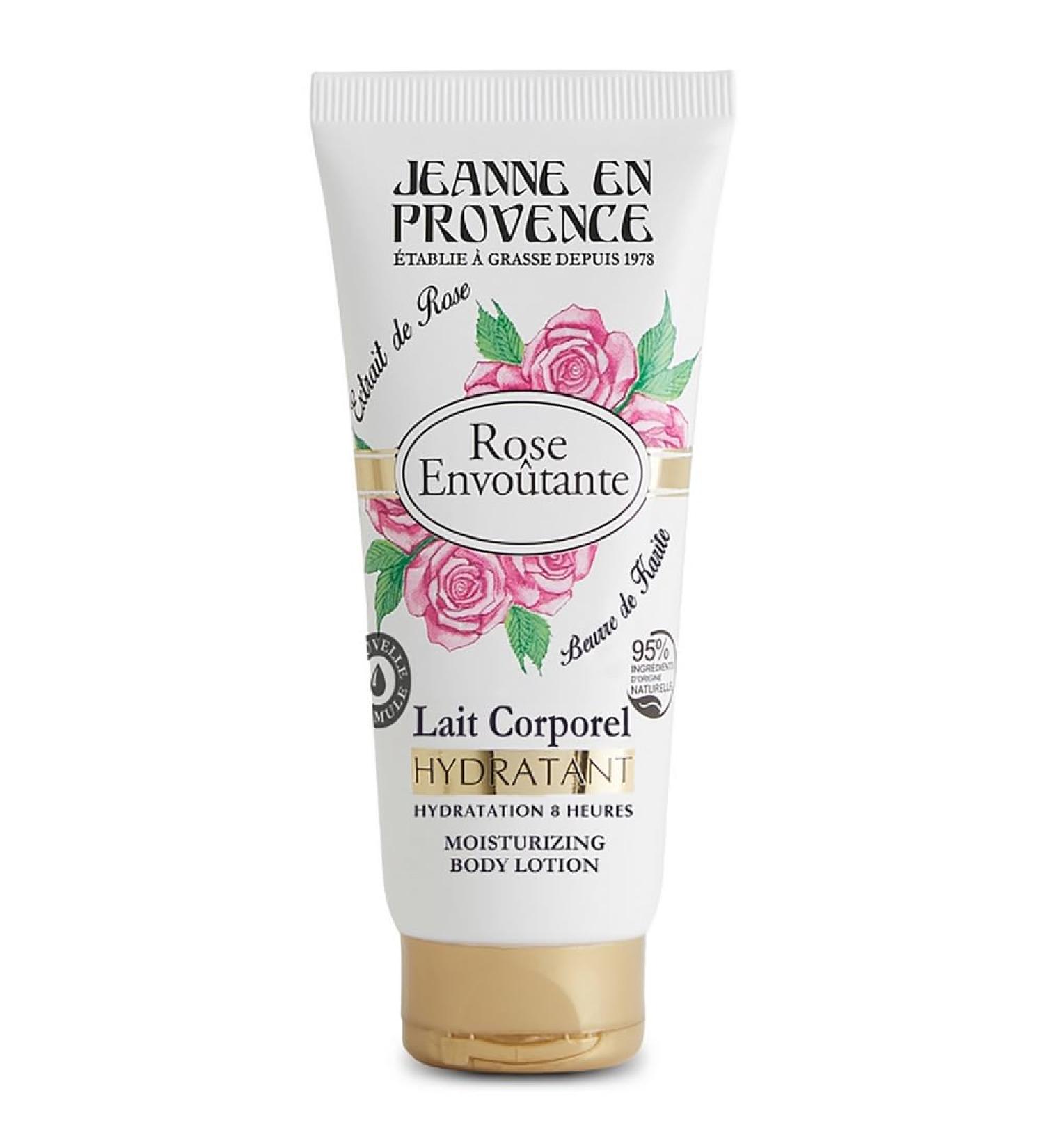  Jeanne En Provence JEANNE EN PROVENCE - Moisturizing and fragrant body milk - Enchanting pink fragrance - 95% natural ingredients - Dry skin - Made in France in Oily - 200 ml - Buy Online on GoSupps.com