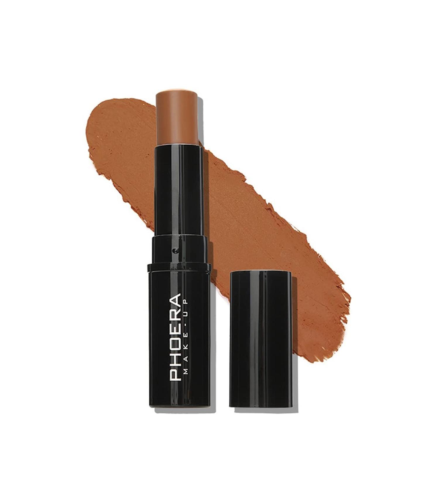 PHOERA Concealer Stick Highlighter Pen Contour Stick - Full Coverage Waterproof Creamy Stick Makeup for Eyes and Dark Circles (207Suede) - 7.00g - Buy Online on GoSupps.com