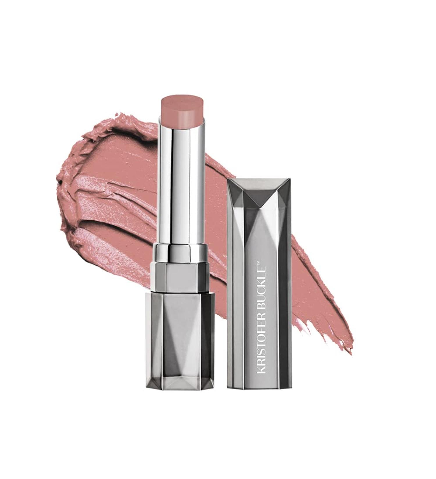 KRISTOFER BUCKLE Cashmere Slip Longwear Lipstick 0.11 oz. - Creamy & Richly Pigmented | Bold Color for Up To 8 Hours | Doll - Buy Online on GoSupps.com