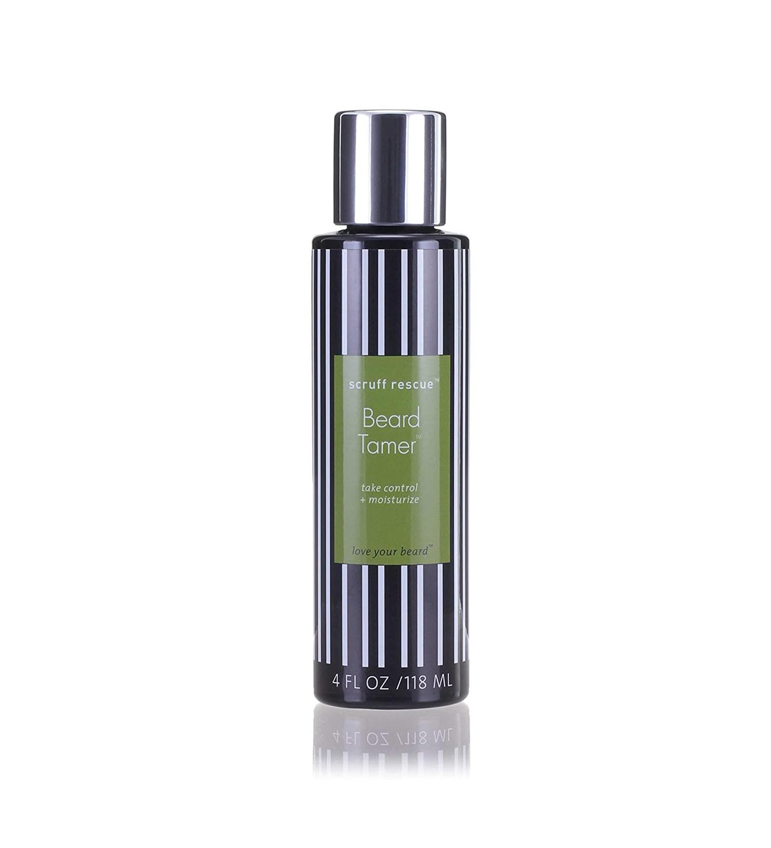 MGA Vegan Beard Tamer - Scruff Rescue Conditioning Balm for Men | Nourishes Skin, Controls Coarse Beard, Non-Greasy | Masculine Wood & Citrus 4OZ - Buy Online on GoSupps.com