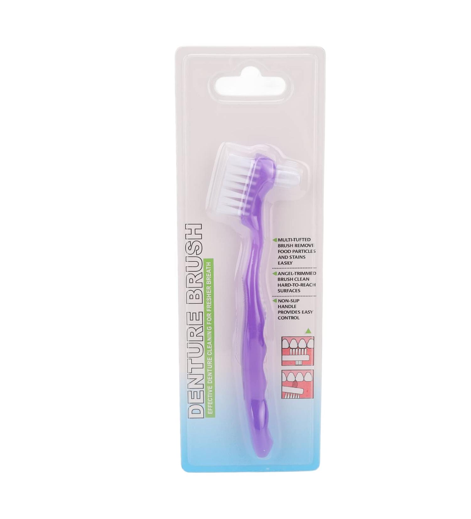 Professional Purple Press Brush Toothbrush | Ergonomic Double-Sided Design for Effective Plaque Removal & Tooth Cleaning - Buy Online on GoSupps.com