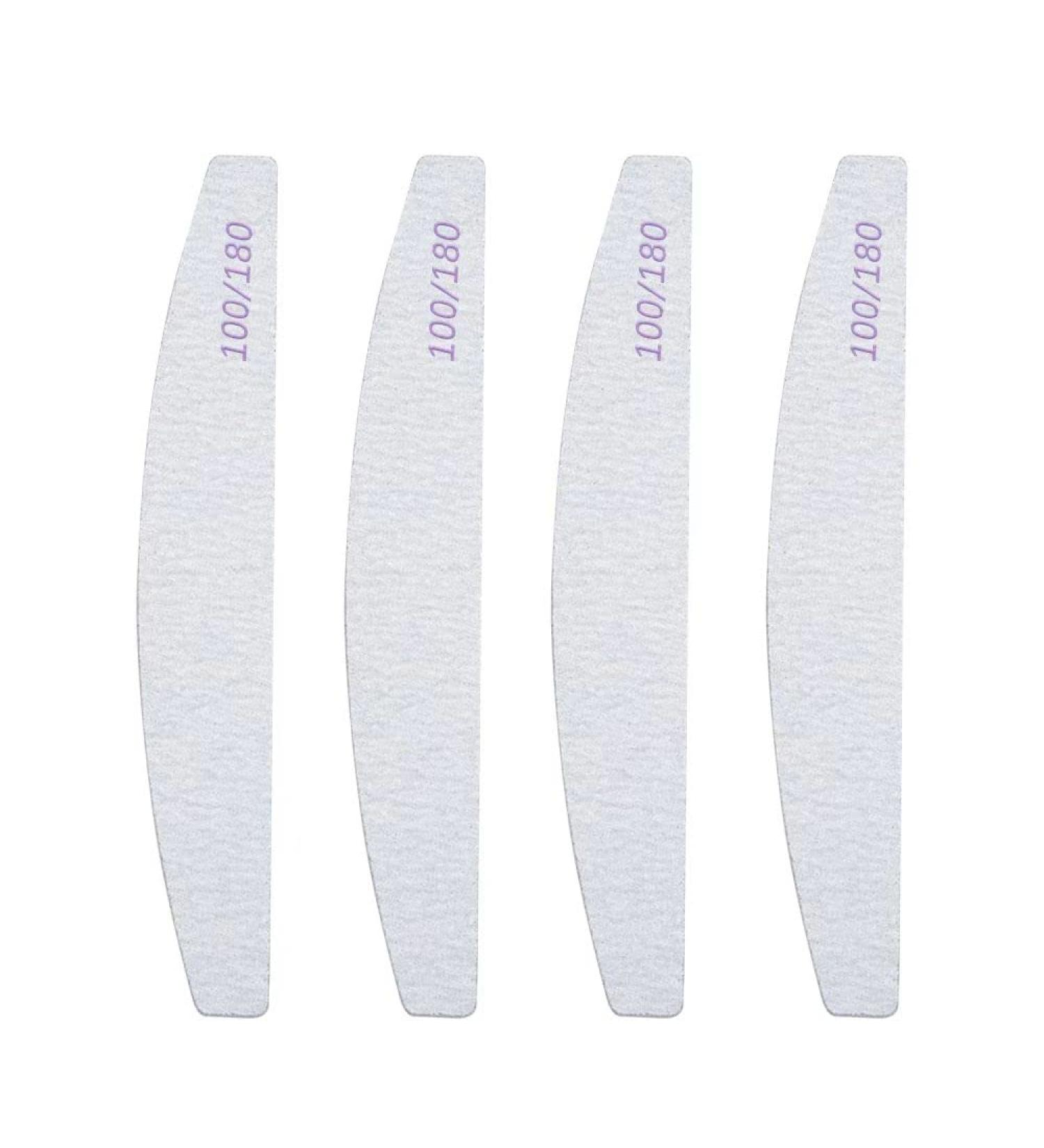 Lmyzcbzl Nail Files 4 Pcs Professional Nail Files Double Sided Emery Board Nail File Nail Styling Tools for Nail Grooming and Styling - Buy Online on GoSupps.com