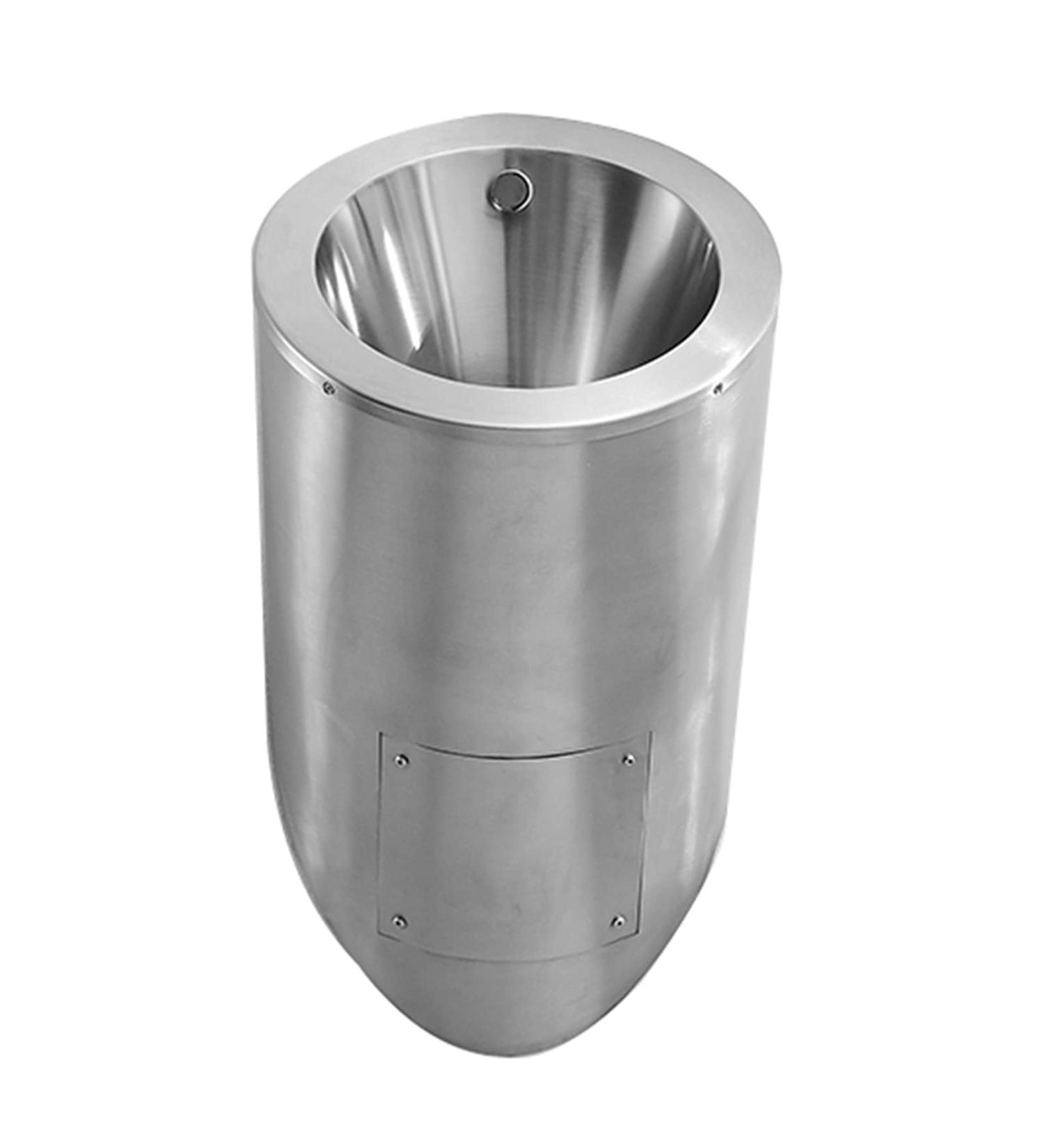 Household Items Wall-Mounted Urinal 304 Stainless Steel Urinal Intelligent Sensor Flushing Men's Urinal Small Vertical Toilet Suitable for Shopping Malls Bars Schools (Single Piece Urinal) - Buy Online on GoSupps.com