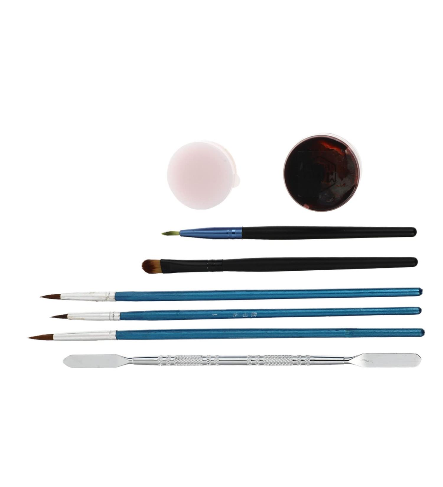 Minkissy Halloween Scar Cream Set - Realistic Fake Scars Zombie Cosplay Prosthetics Blood Wax for Festivals - Buy Online on GoSupps.com