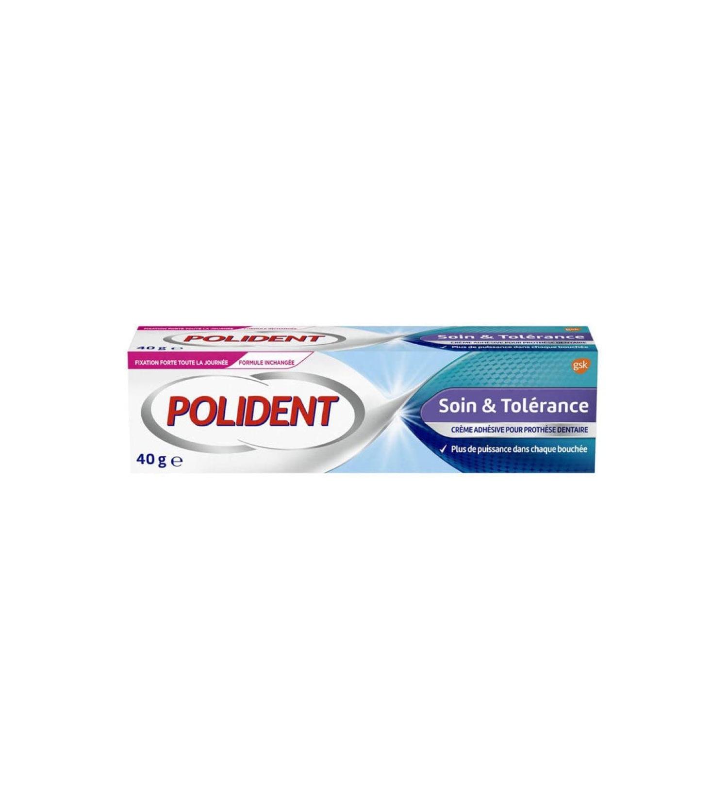 Polident care cream and compatibility 40 g white