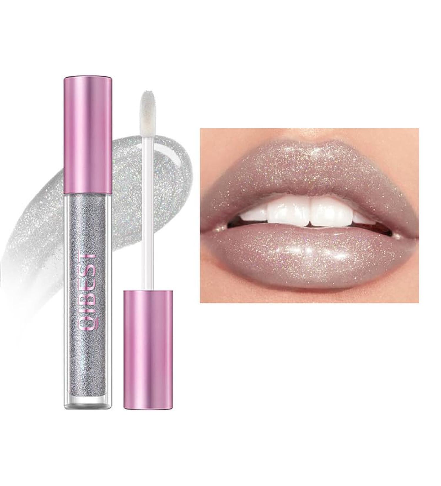 Hydrating Shimmer Lip Gloss | Moisturizing Water-Resistant Lip Stain | Long Lasting High Shine Pearl Tint - International Shipping Available (02 - Buy Online on GoSupps.com