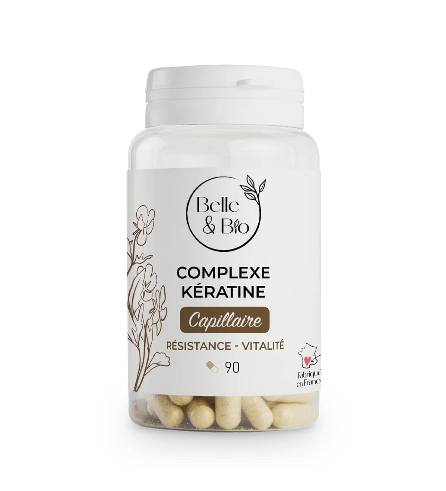 RESISTANCE & VITALITE - Complexe K ratine - 90 G lules - Cure de 20 jours - Compl ment Alimentaire BELLE&BIO - Fabriqu en France - Buy Online on GoSupps.com