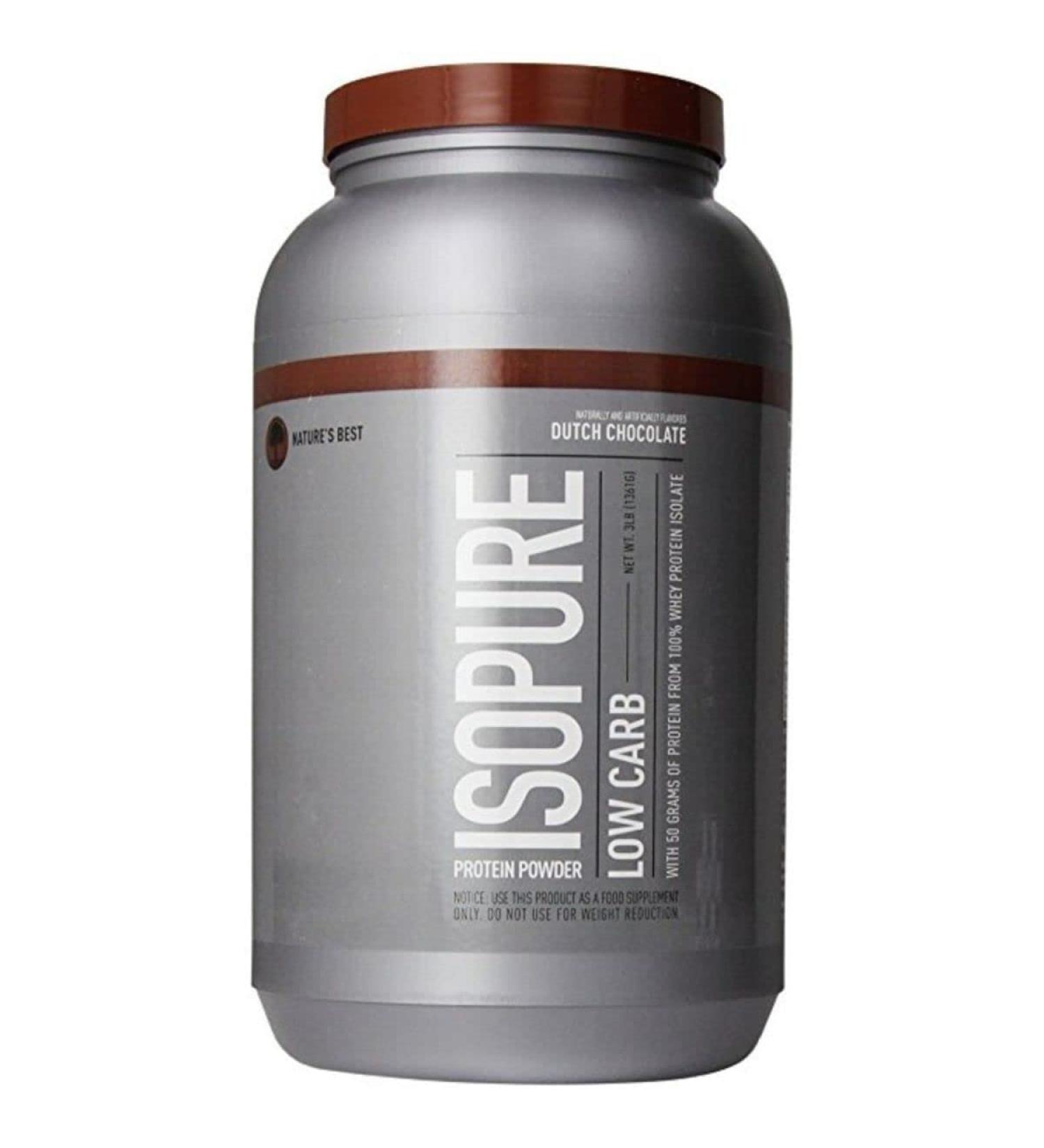 NATURE'S BEST Isopure Zero Carb Protein Powder - Creamy Vanilla 3 lb | Low Carb Protein Supplement for Optimal Health - Buy Online on GoSupps.com