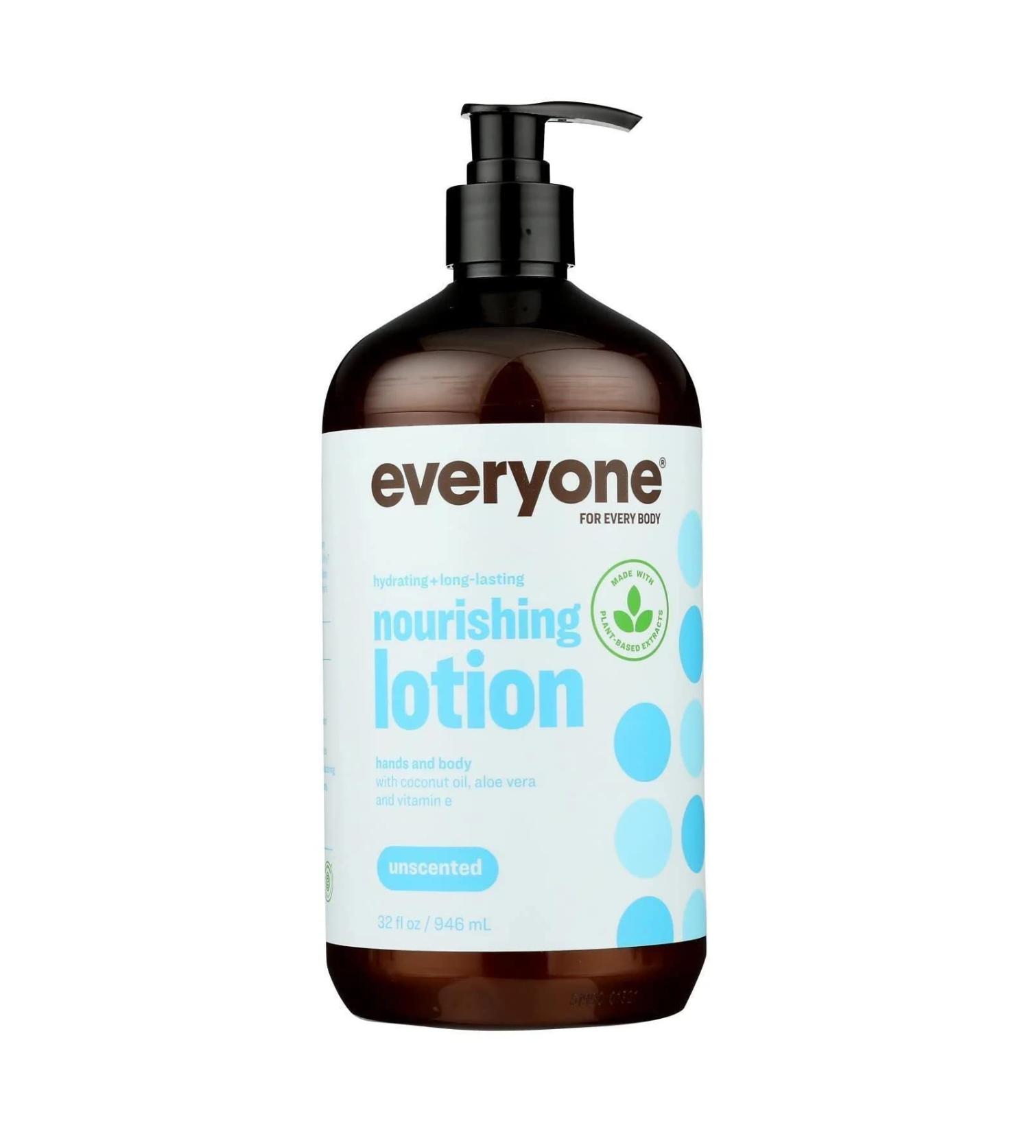 Everyone for Every Body Body Lotion  Unscented 32 Fl Oz (Pack of 1) Unscented 32 Fl Oz (Pack of 1)