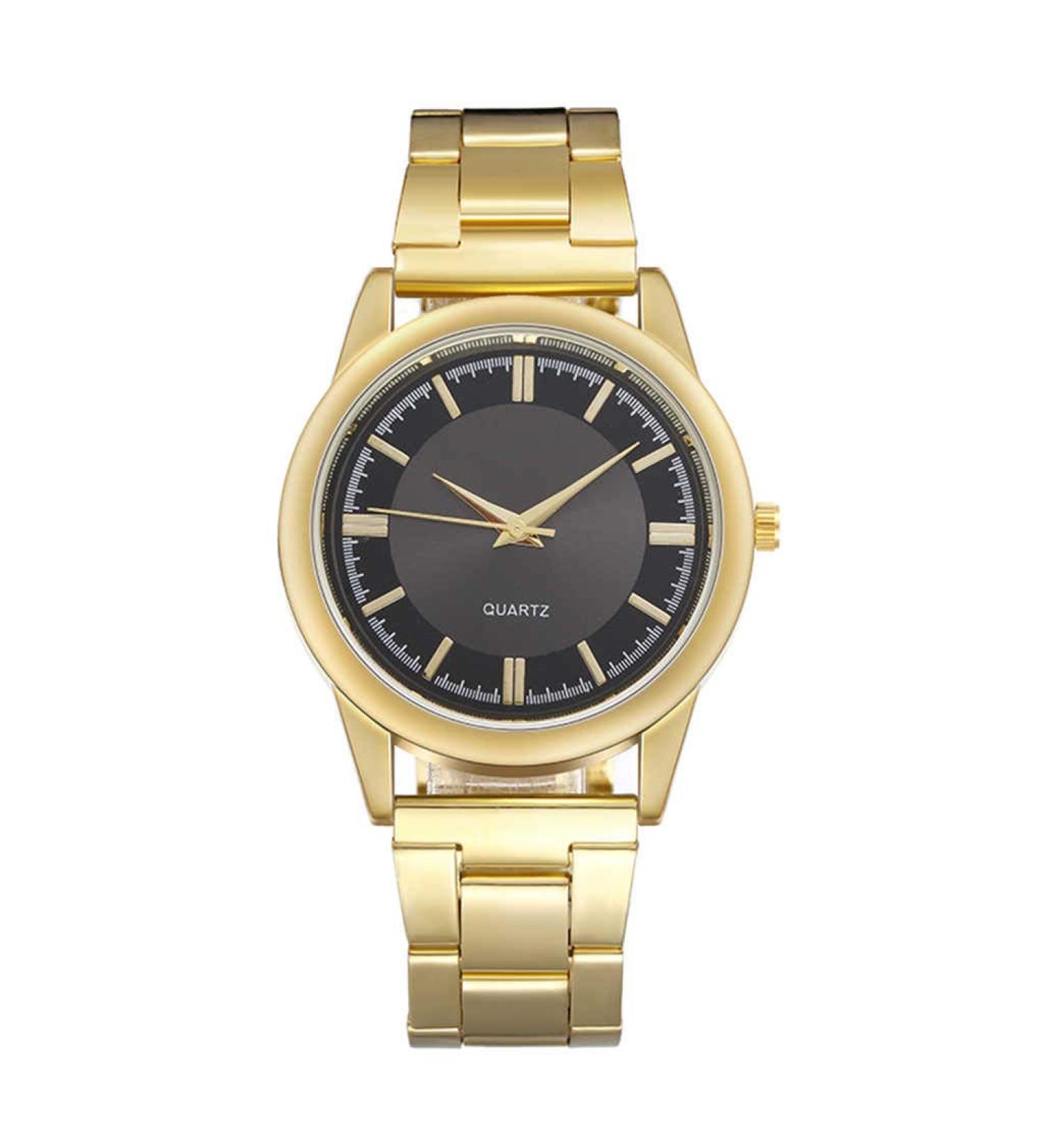 Men's Quartz Watch Fashion Casual Alloy Case Wrist Watches for Men Glass Mirror Buckle Clasp Business Stainless Steel Watches Watches for Men Mens Wrist Watch Mens Designer Watch Chronograph Watch One Size B