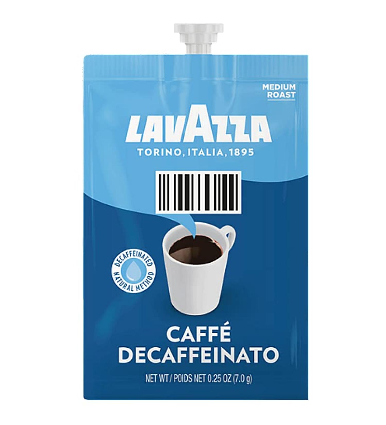 100 FLAVIA LAVAZZA DECAFFENATO COFFEE DRINKS SACHETS Caf Decaffeinato 100 count (Pack of 1)