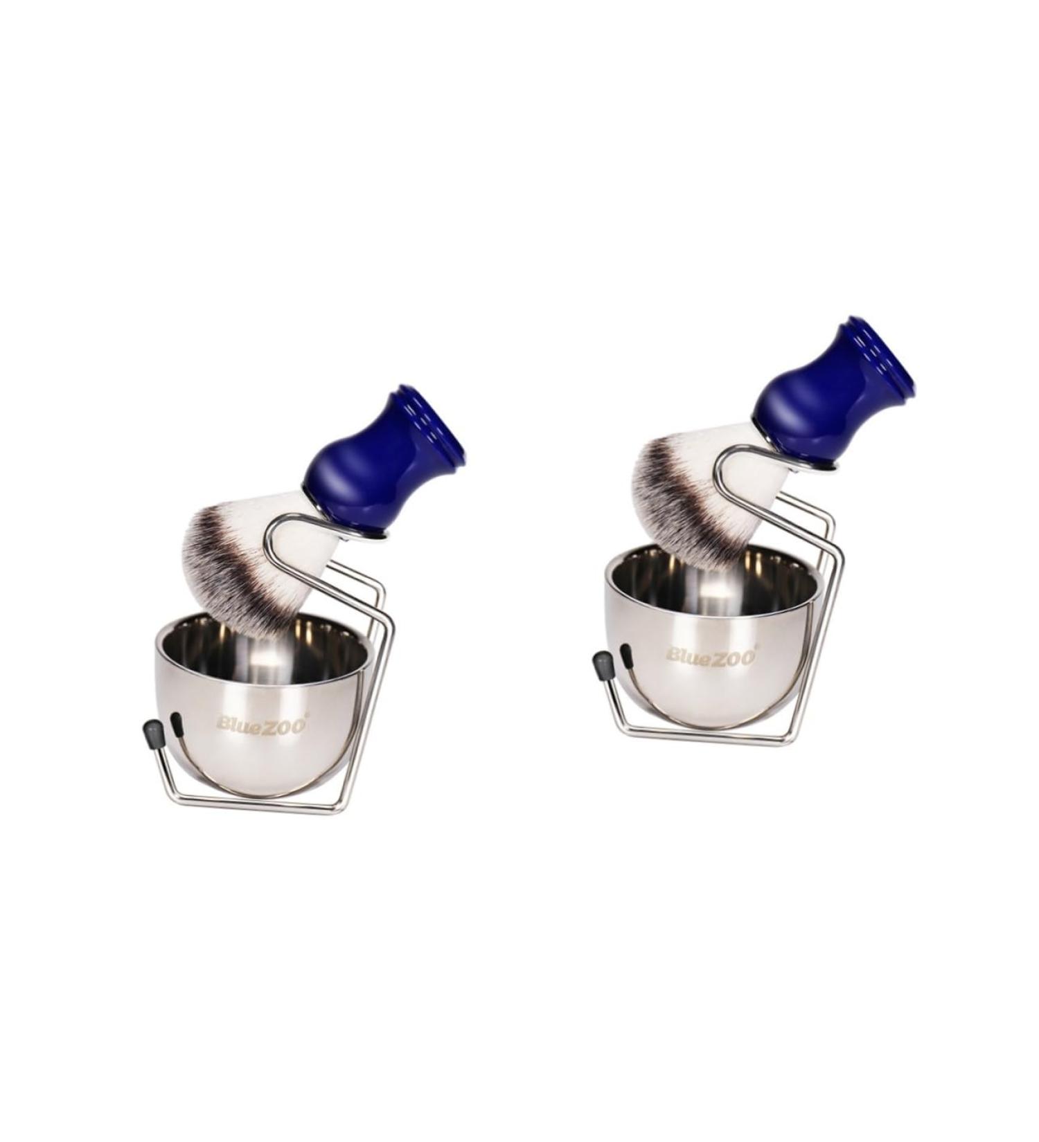 Shop Ipetboom 2 Sets Beard Brush & Shaving Tools for Men - Mustache Cleaning Shaving Brush and Head Shaver | International Shipping - Buy Online on GoSupps.com