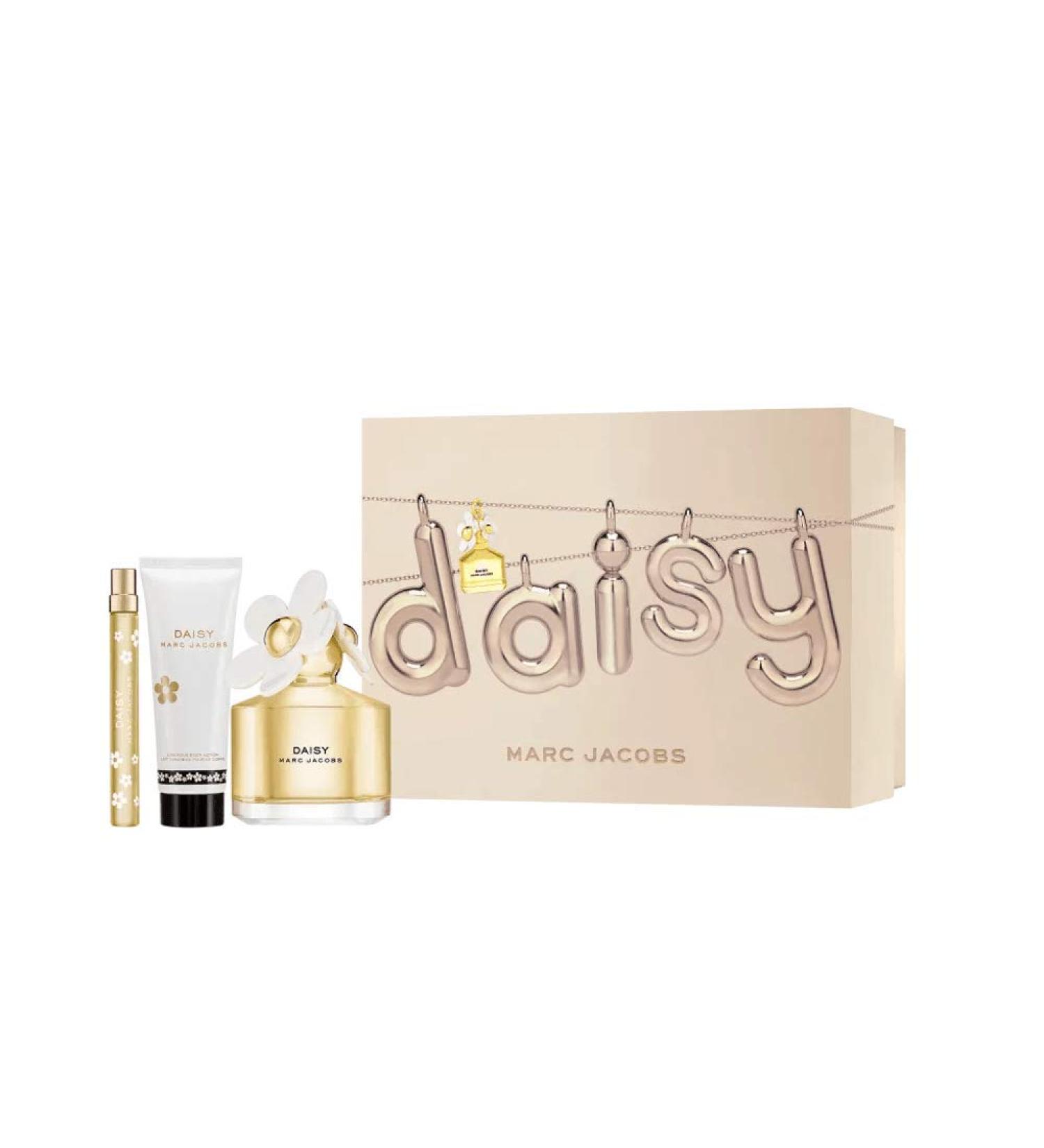 Marc Jacobs Daisy for Women 3.4 Ounce & 0.33 Ounce Eau de Toilette Spray + 2.5 Ounce Body Lotion Floral fruity 3 Piece Set - Buy Online on GoSupps.com