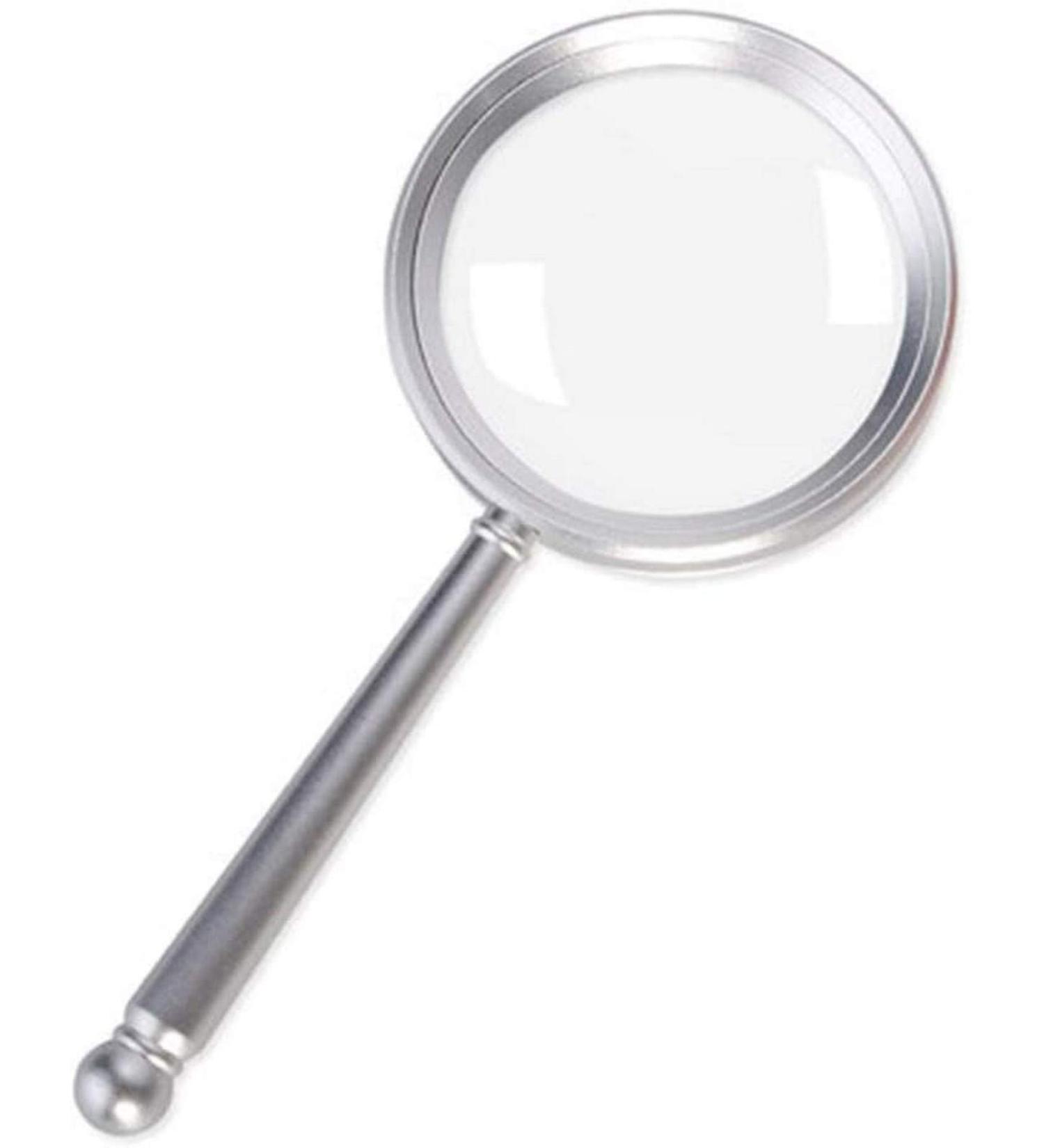Magnifying Glasses for Hobbies Reading Magnifier 20 Times Magnifying Glass 1000 HD Old Man Reading Portable Handheld Magnifying Glass Home Reading Newspaper Mobile Phone High Magnification Metal Ma - Buy Online on GoSupps.com