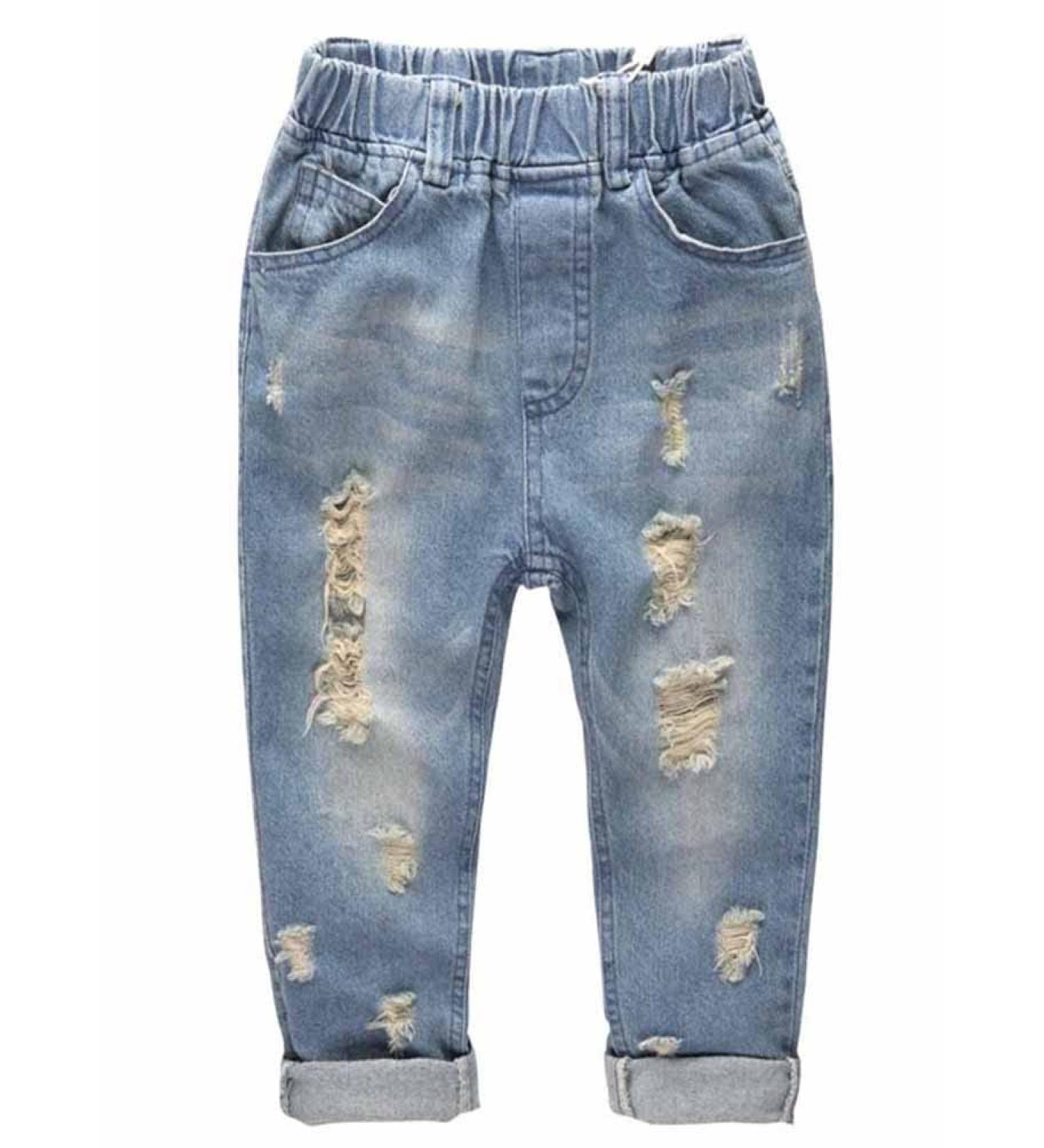 KIDSCOOL SPACE Retro Toddler Fashion Jeans 12-18 Months Light Blue-4066 - Buy Online on GoSupps.com
