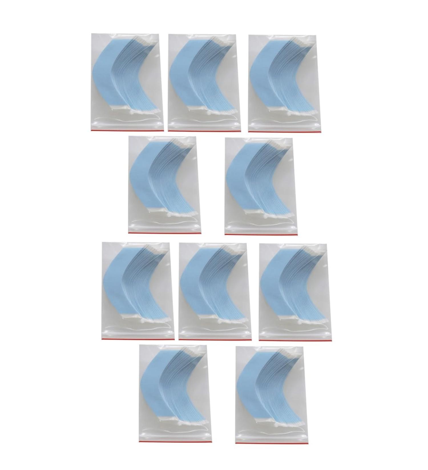 Junguluy 360Pc/Lot Adhesive Extended Hair Tape Strong Adhesive Hair System Extension Strips Waterproof for Toupees/Lace Wigs Film - Buy Online on GoSupps.com