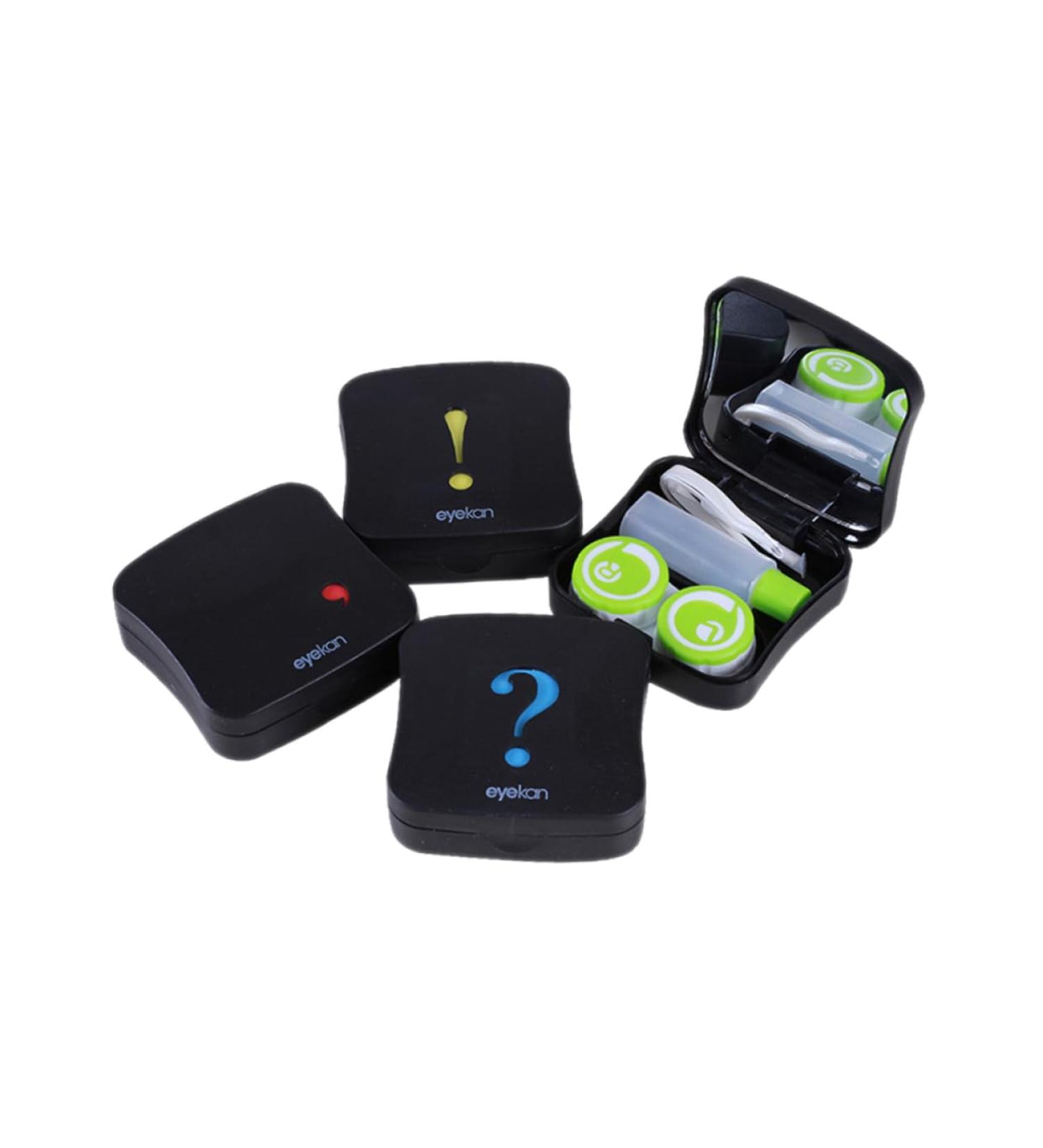 Buy Lalafina 4er Box Contact Lens Container & Solution - Stylish Storage Case with Tweezers & Mirror for International Shipping - Buy Online on GoSupps.com