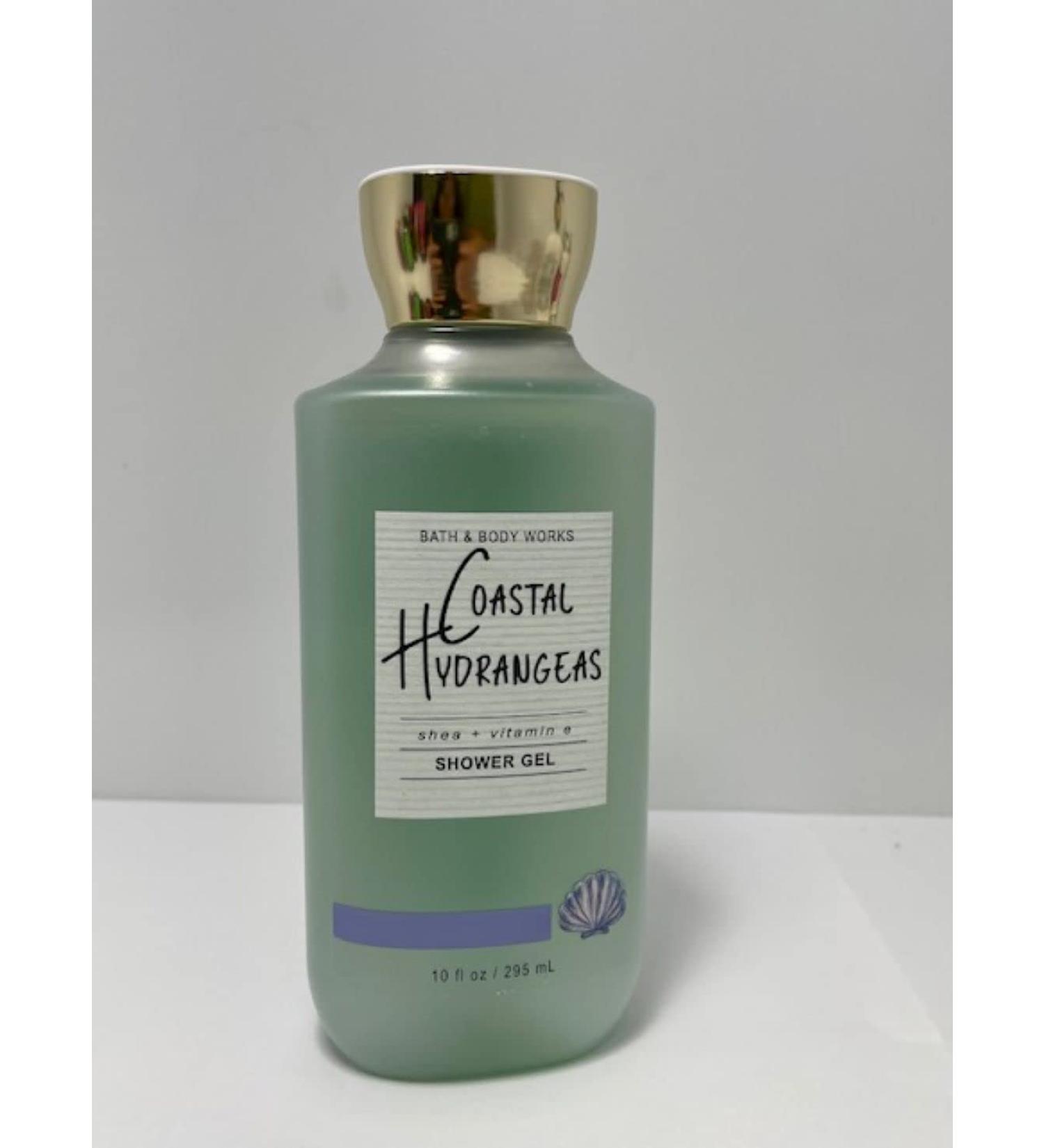 Bath & Body Works Coastal Hydrangeas Shower Gel - 10 oz | International Shipping Available - Buy Online on GoSupps.com