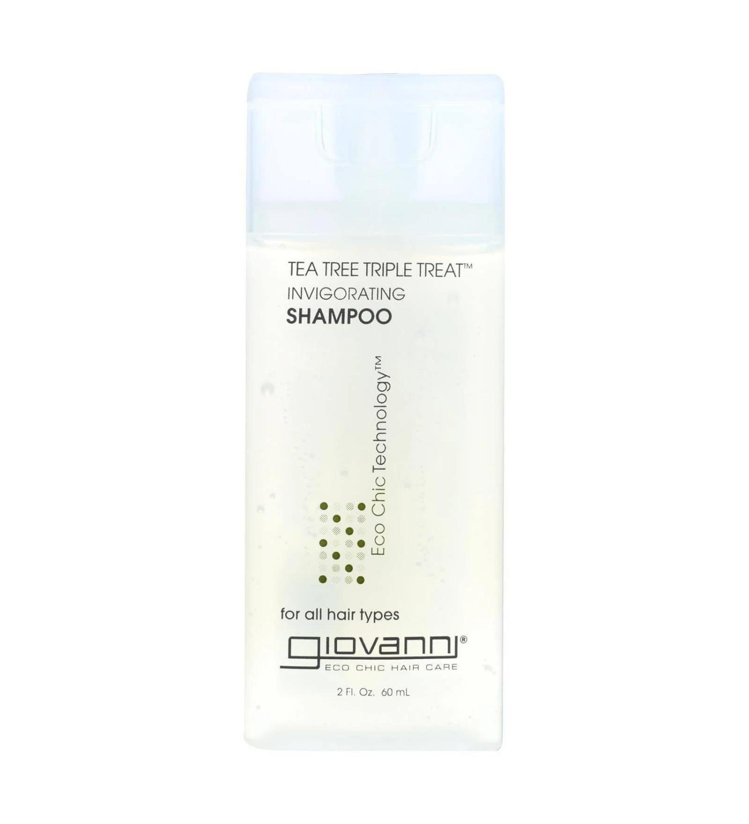 Buy Giovanni Tea Tree Triple Treat Shampoo - 2 oz | Best Hair Care Products | International Shipping - Buy Online on GoSupps.com