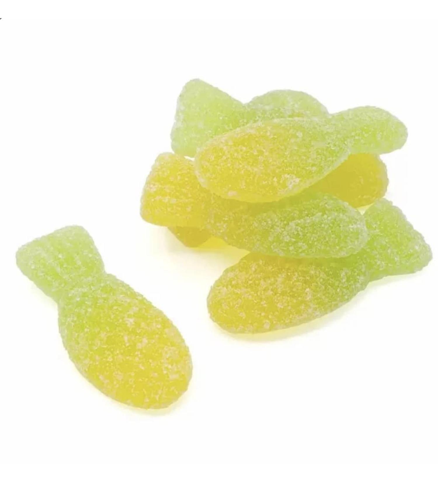 Chewy Fizzy Pina Colada Jellies - 1kg