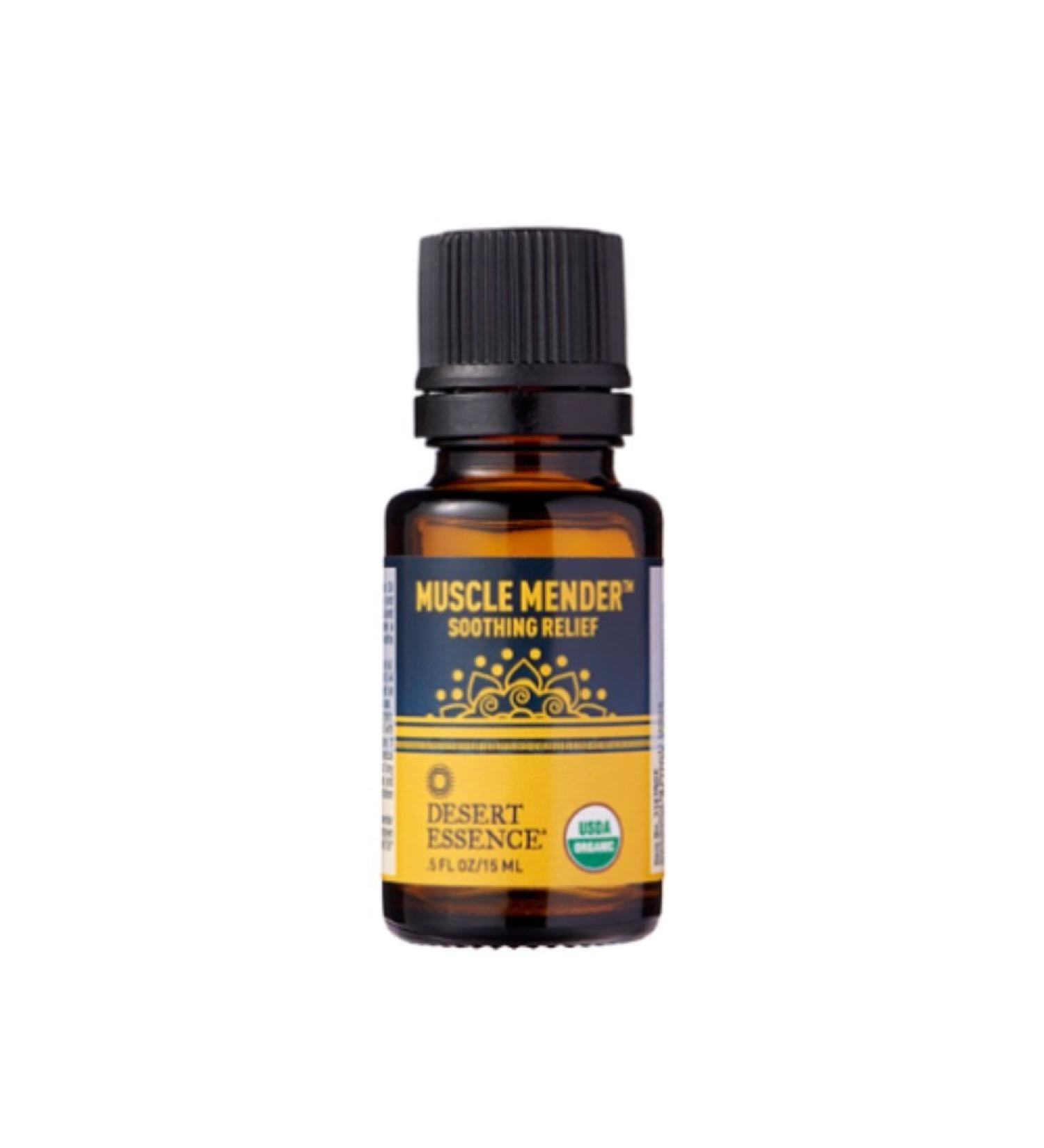 Desert Essence Essential Oil, Muscle Mender, 0.5 Oz Muscle Mender 0.5 Fluid Ounce