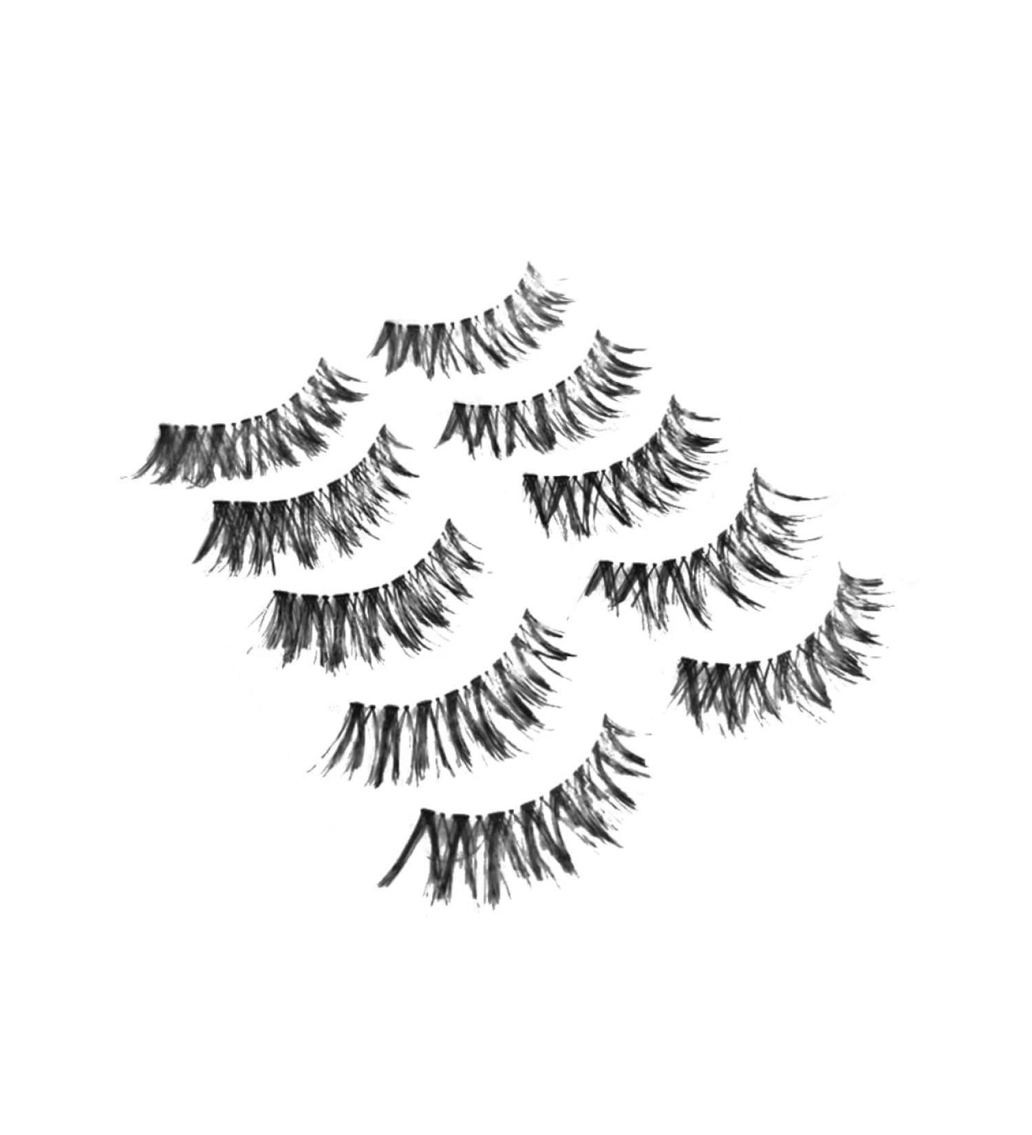 minkissy Fake Lashes 5 Pairs False Eyelash Fake Eyelash Thick Eyelashes Natural False Lashes Lashes Dense Eyelash Training Lashes Natural Eyelashes Cross Eyelashes Make up Extend 3D - Buy Online on GoSupps.com