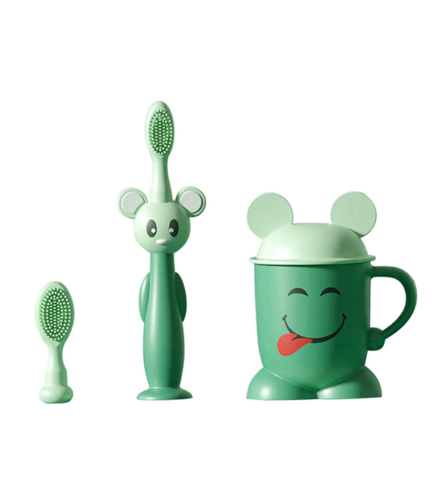Hoement 1 Set Toothbrush Collection for Babies & Children - Infant & Training Toothbrushes for Optimal Oral Care - Buy Online on GoSupps.com