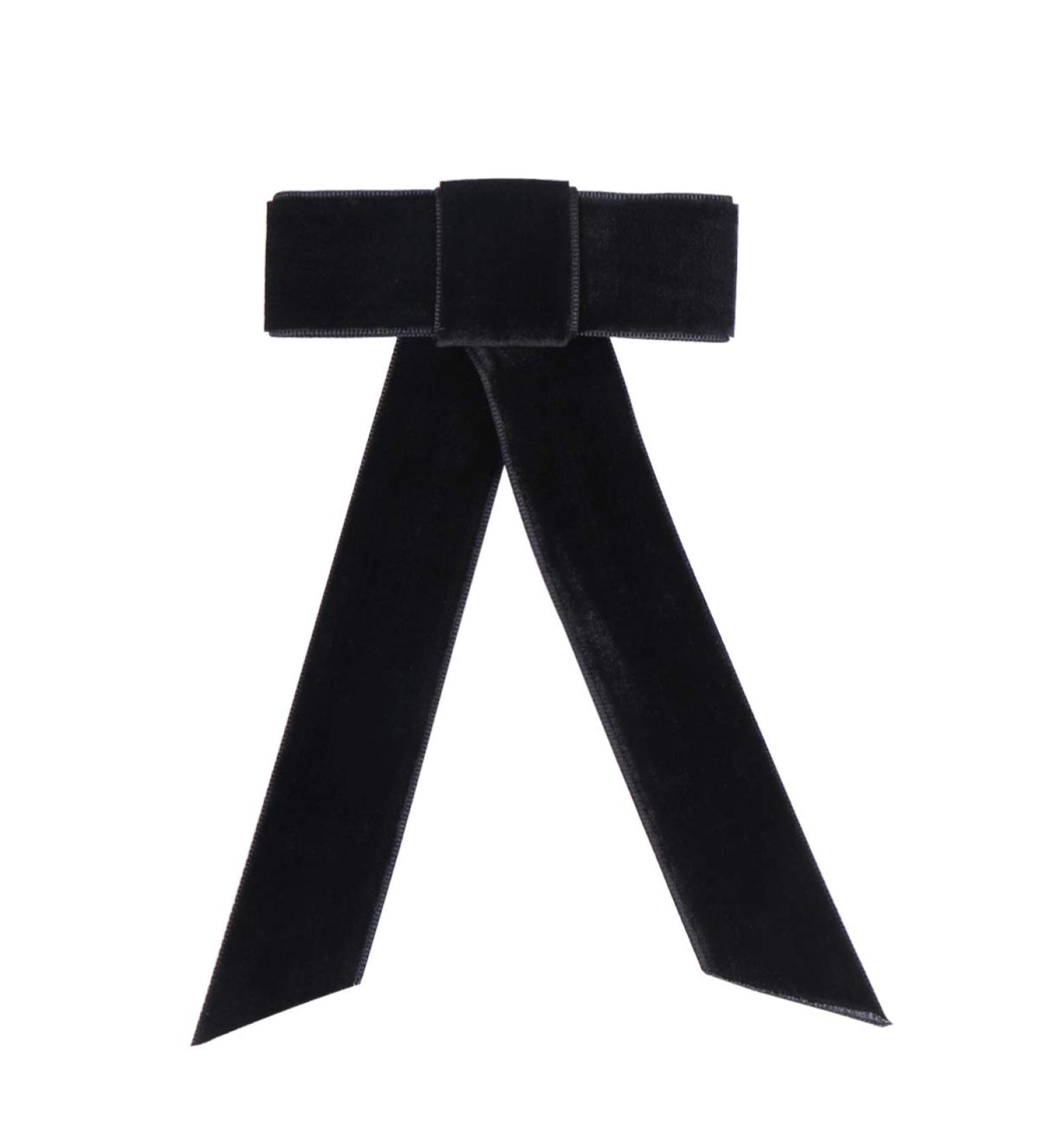 Minkissy Satin Ribbon Hair Bow Big Hair Bows Bowknot Hair Scrunchies Hair Barrettes Collection for Women Girls (Black) Women's Fashion Scarves - Buy Online on GoSupps.com