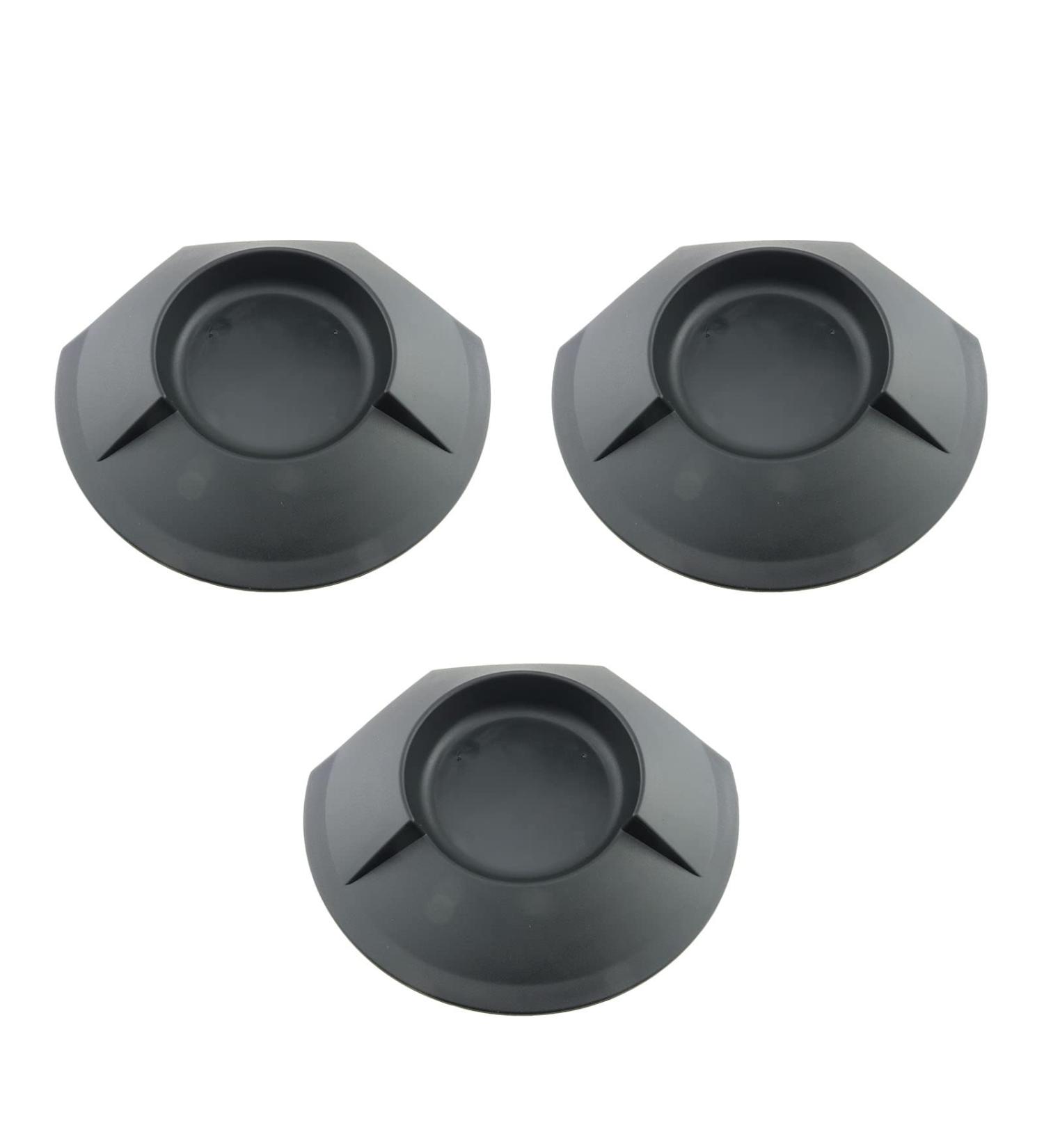 E-outstanding 3pcs Golf Putting Cup 19x23cm Black - Plastic Training Aids for Outdoor Golf Practice - Buy Online on GoSupps.com