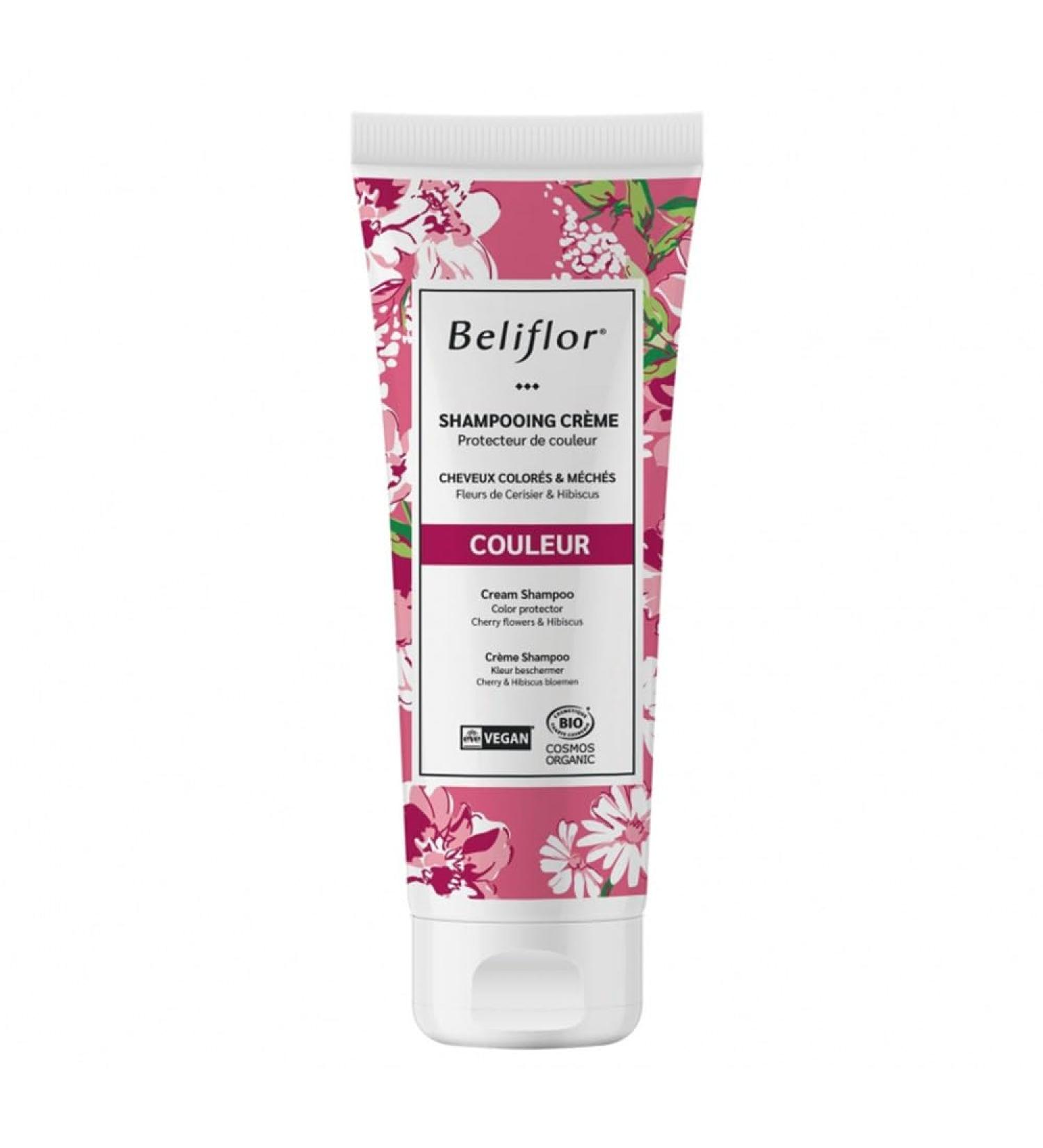 Organic & Vegan Cream Shampoo 200ml Color Beliflor