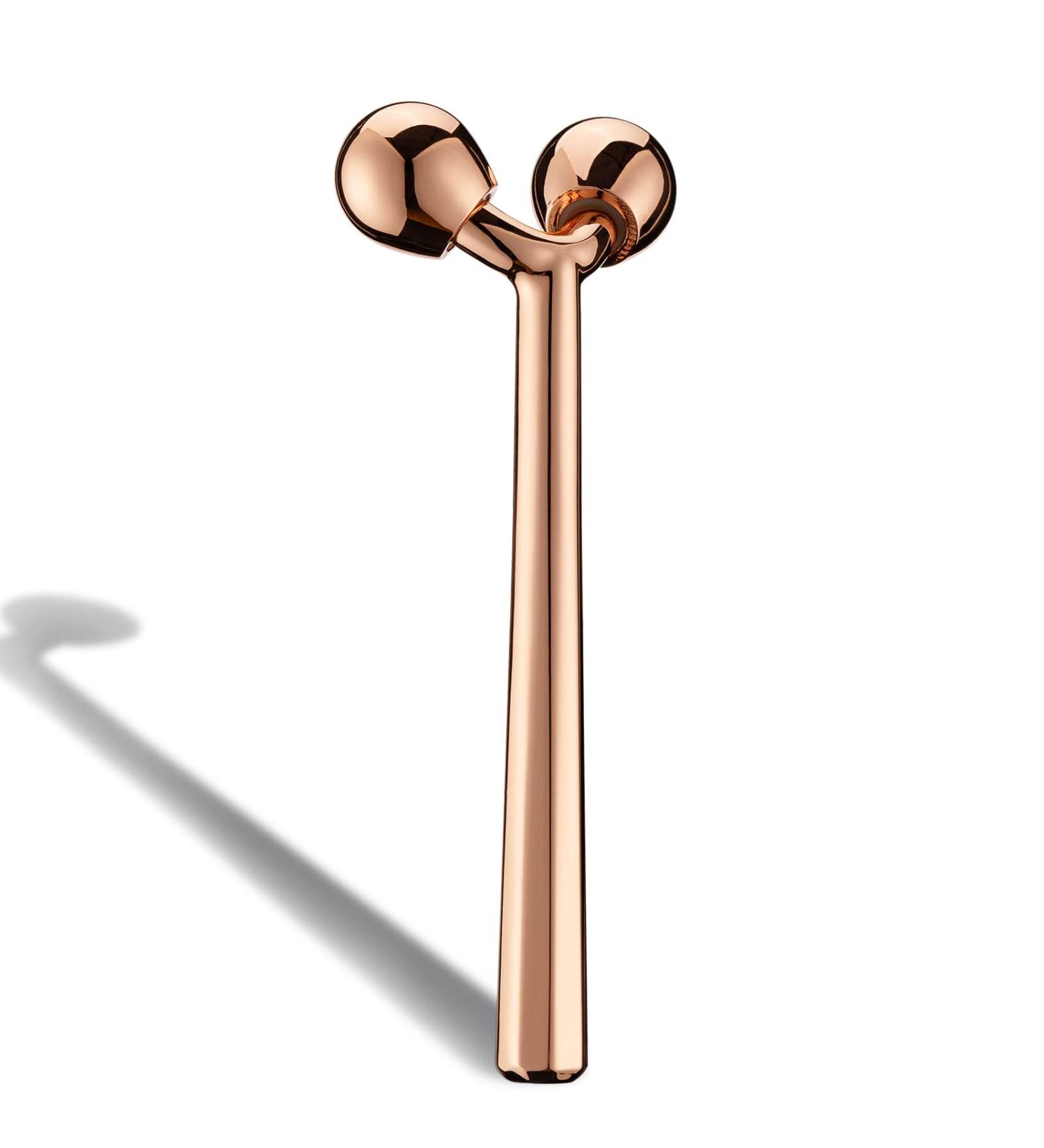 Buy Tekson Face Roller - Rose Gold Facial Metal Massager | Best Facial Massage Tool for Glowing Skin - Buy Online on GoSupps.com